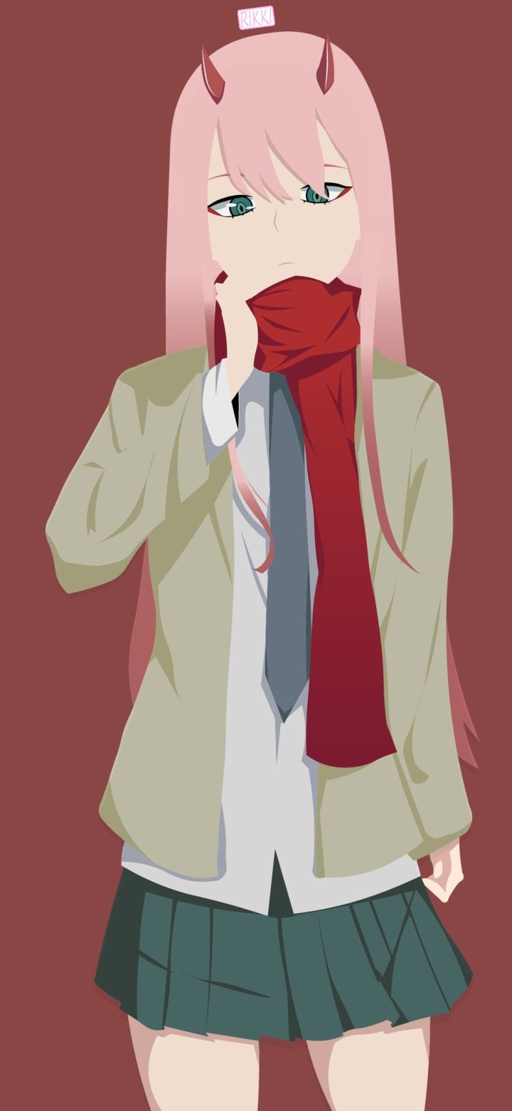 Zero Two Lockscreen Free HD Wallpaper
