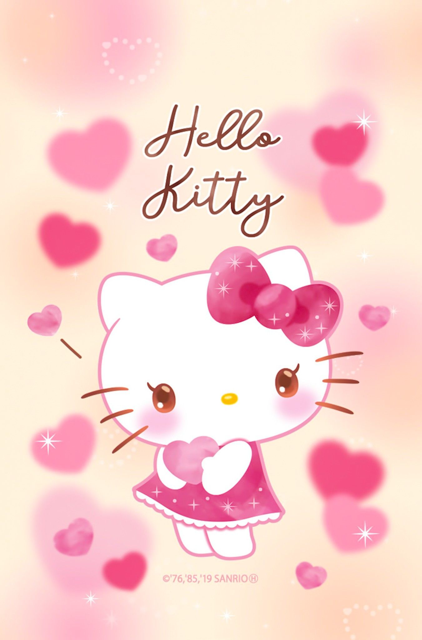 Hello kitty, cute, girly, hello kitty, pastel, pink, themes, HD