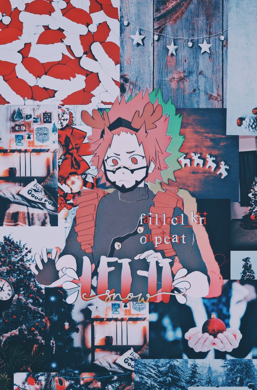 a little aesthetic thing :) i'll be doing a couple christmas aesthetics like this. Hero wallpaper, Anime wallpaper, Cute anime wallpaper