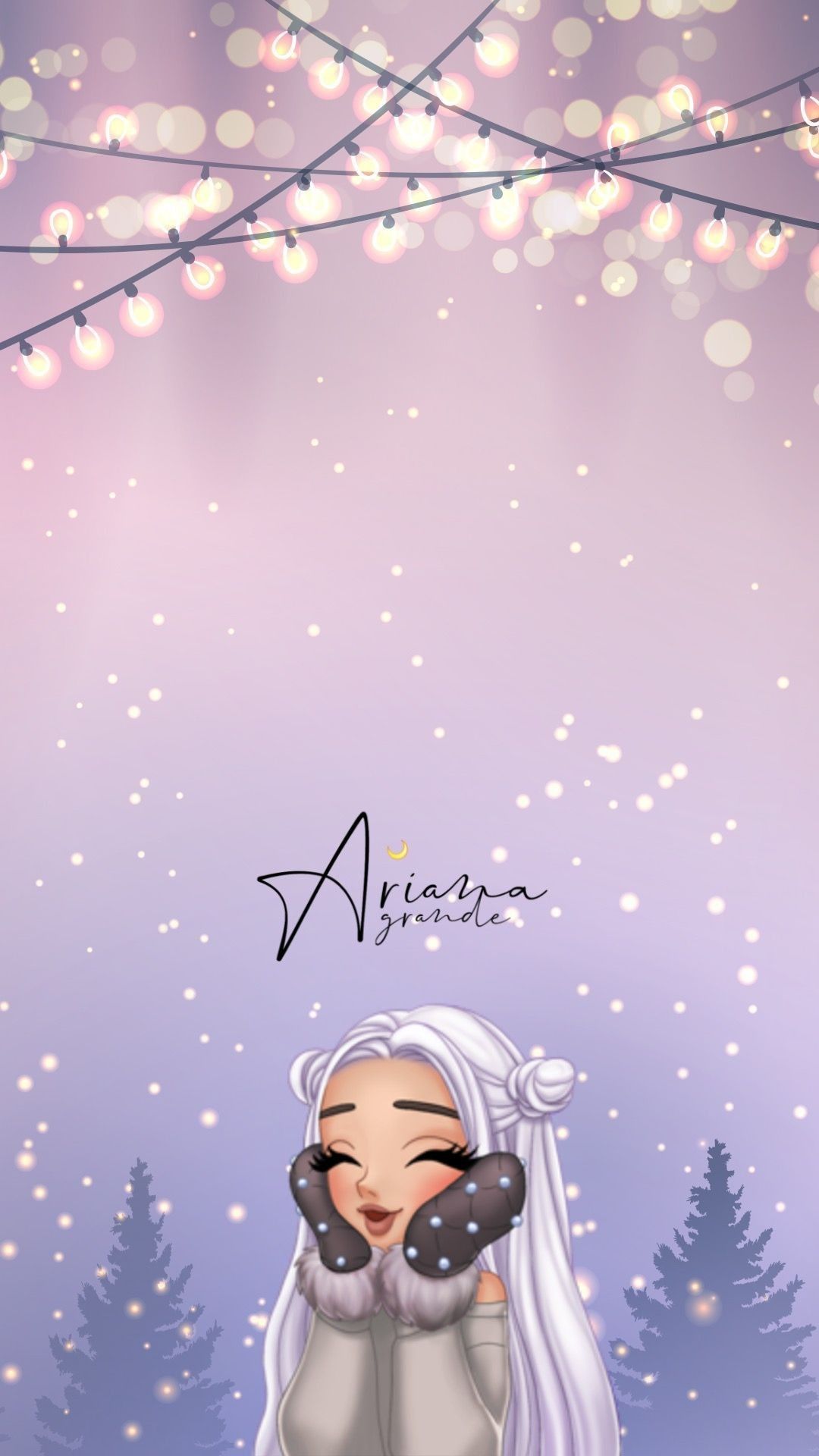 Ariana Christmas. Disney princess рисунки, Милые рисунки, Рисунки девушки
