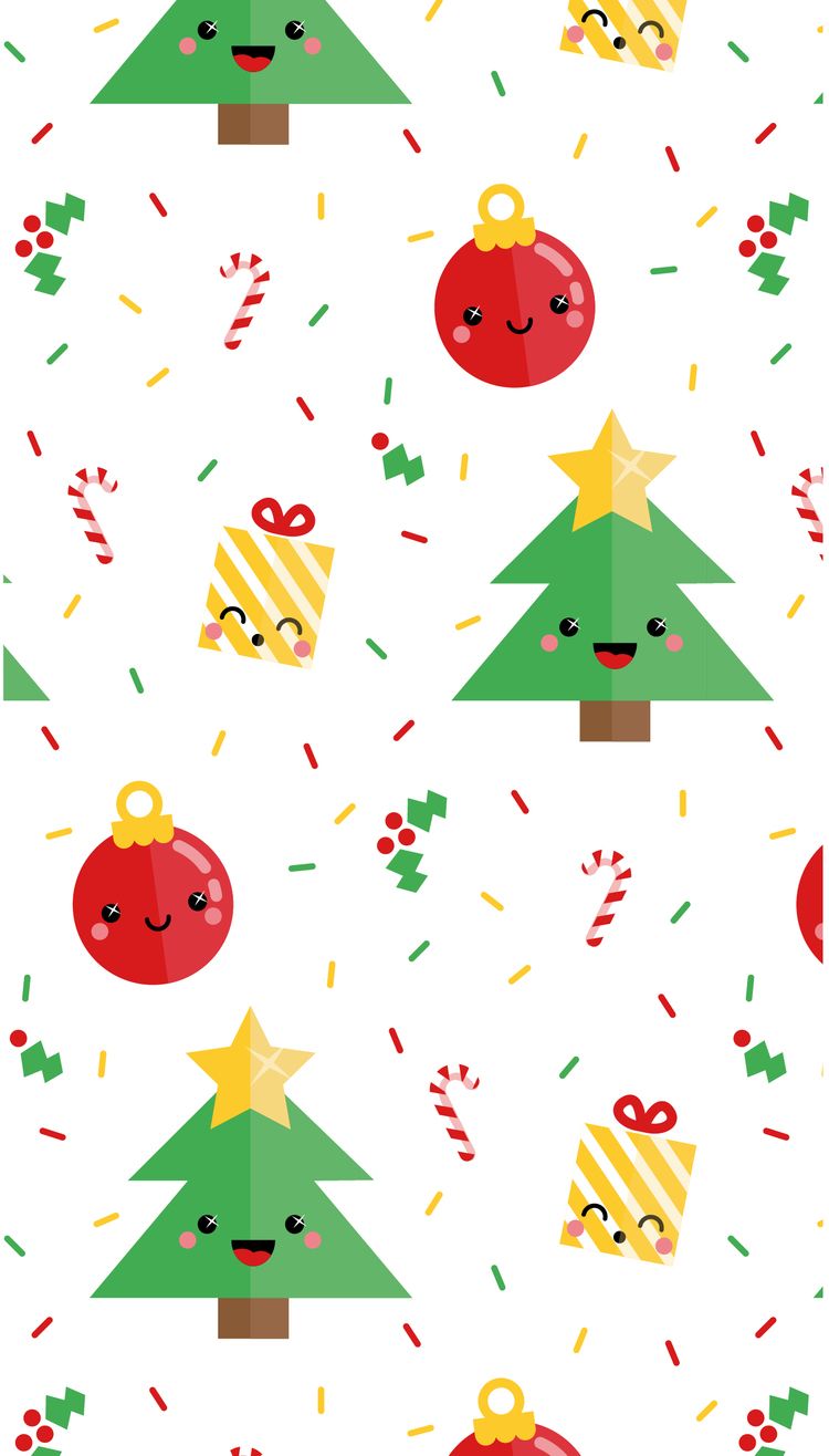 Cute Pretty Cute Christmas Wallpaper For iPhone