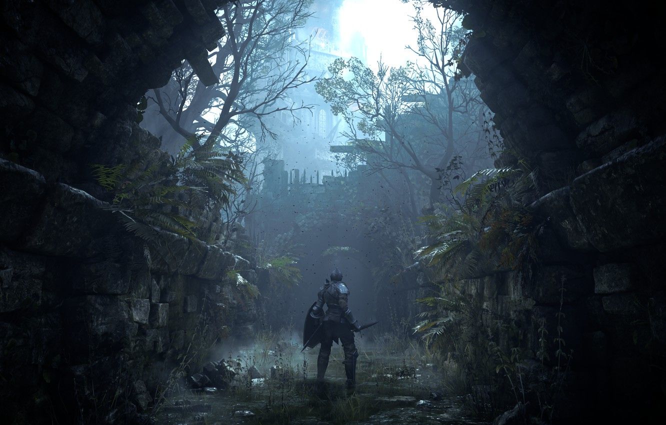 Wallpaper nature, knight, Demon's Souls, Demon's Souls (PS5) image for desktop, section игры