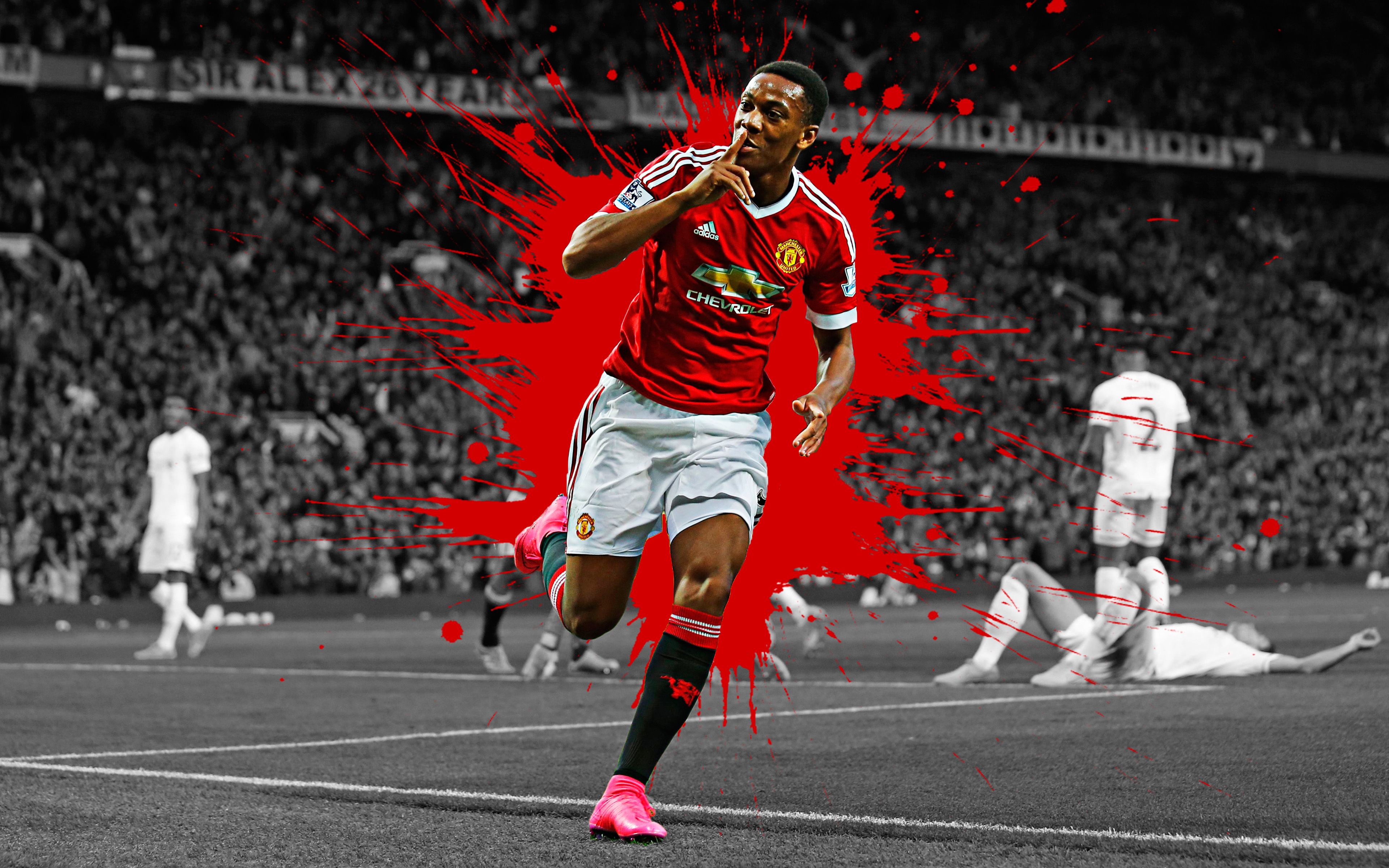 anthony martial manchester united wallpaper