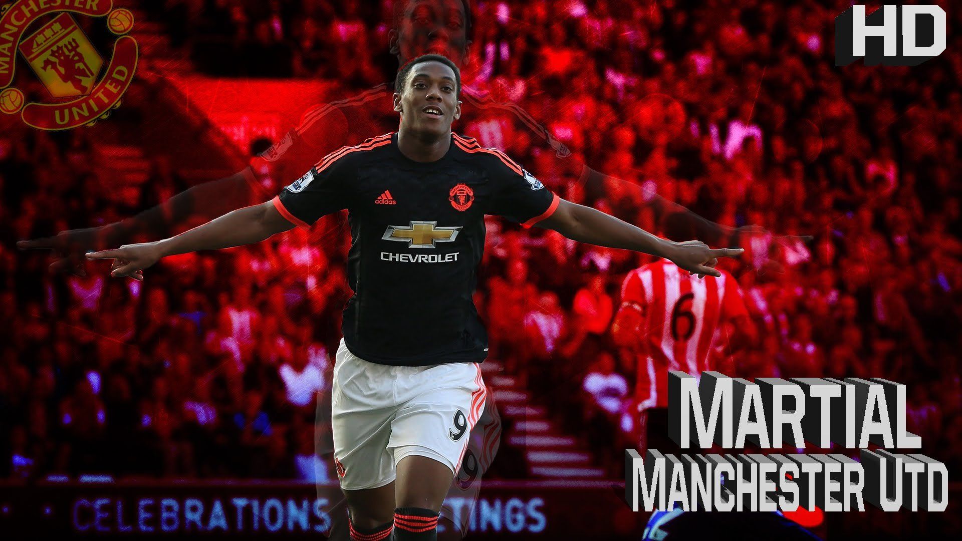 Anthony Martial Wallpaper 1920×1080