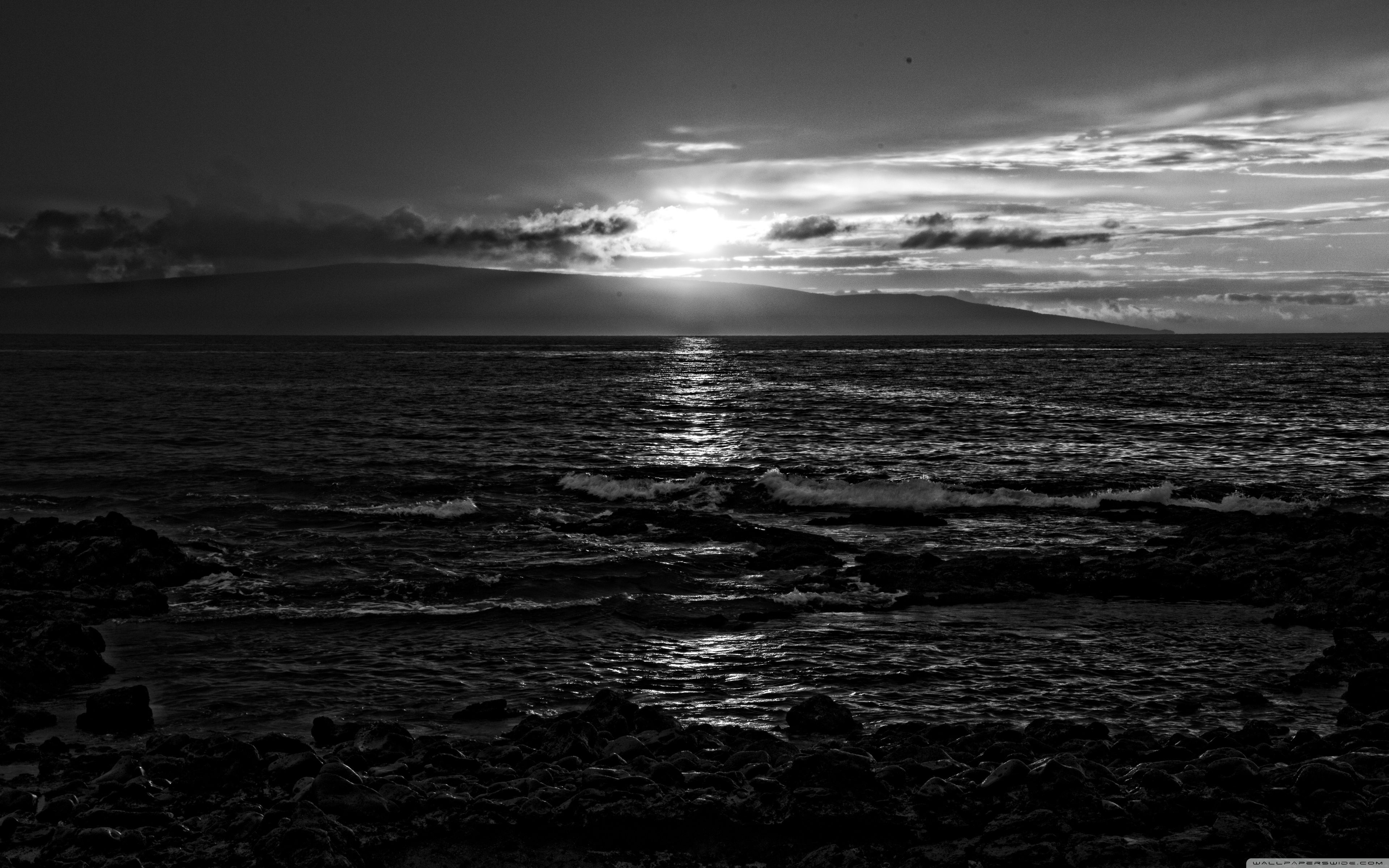 Black And White Sunset 4K Wallpapers - Wallpaper Cave