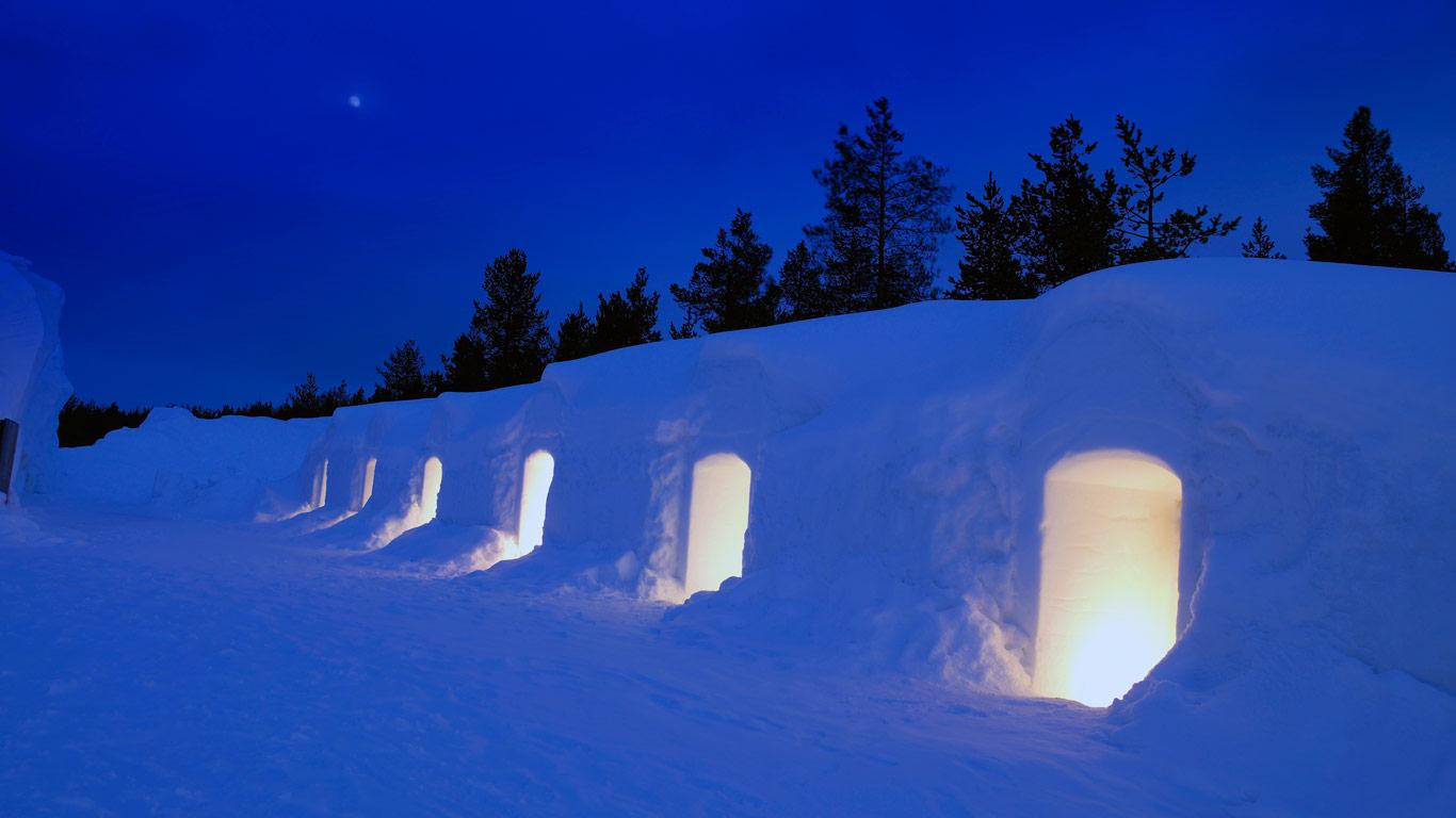 Winter Wallpaper: Lapland Finland