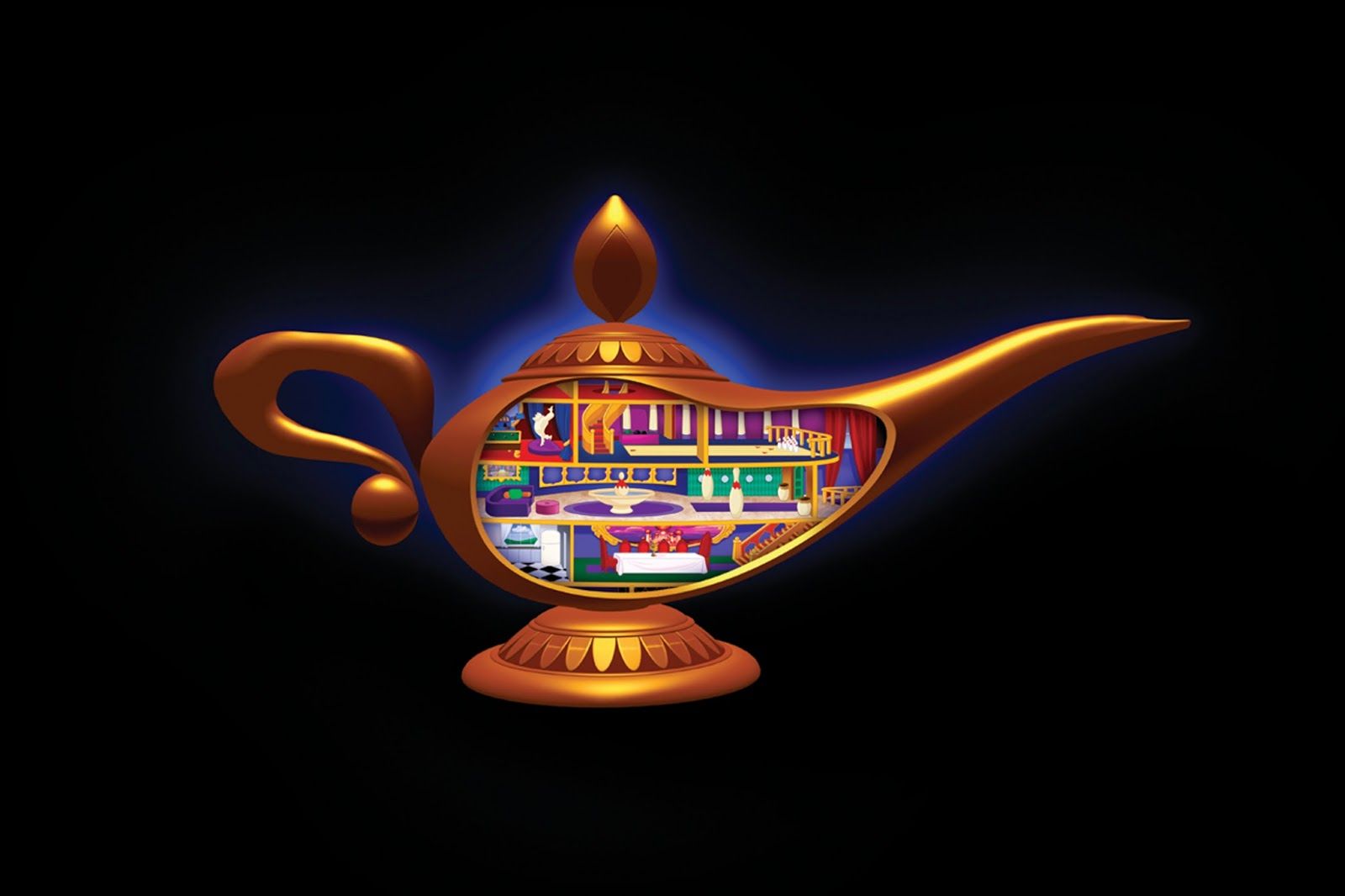 Free Genie Lamp, Download Free Genie Lamp png image, Free ClipArts on Clipart Library