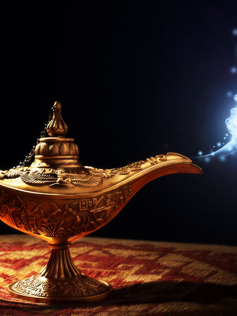 Aladdin Lamp Wallpaper   uCassieMFowler