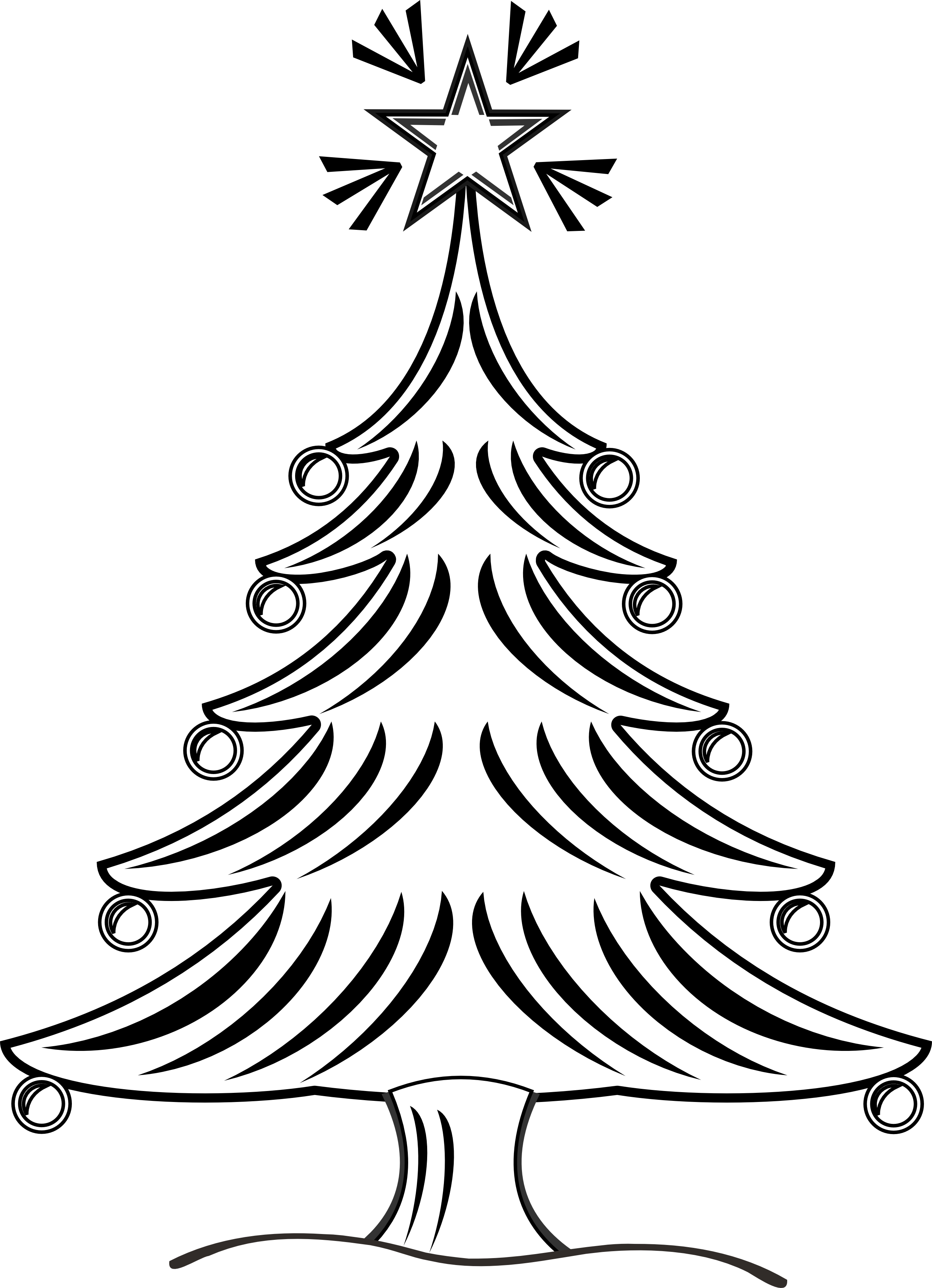 Free Christmas Tree Drawing S, Download Free Clip Art, Free Clip Art on Clipart Library