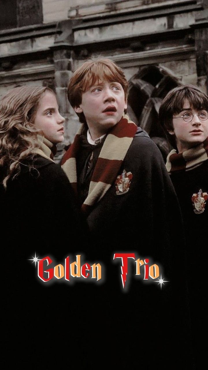 Featured image of post The Best 28 Harry Potter Golden Trio Wallpaper Aesthetic