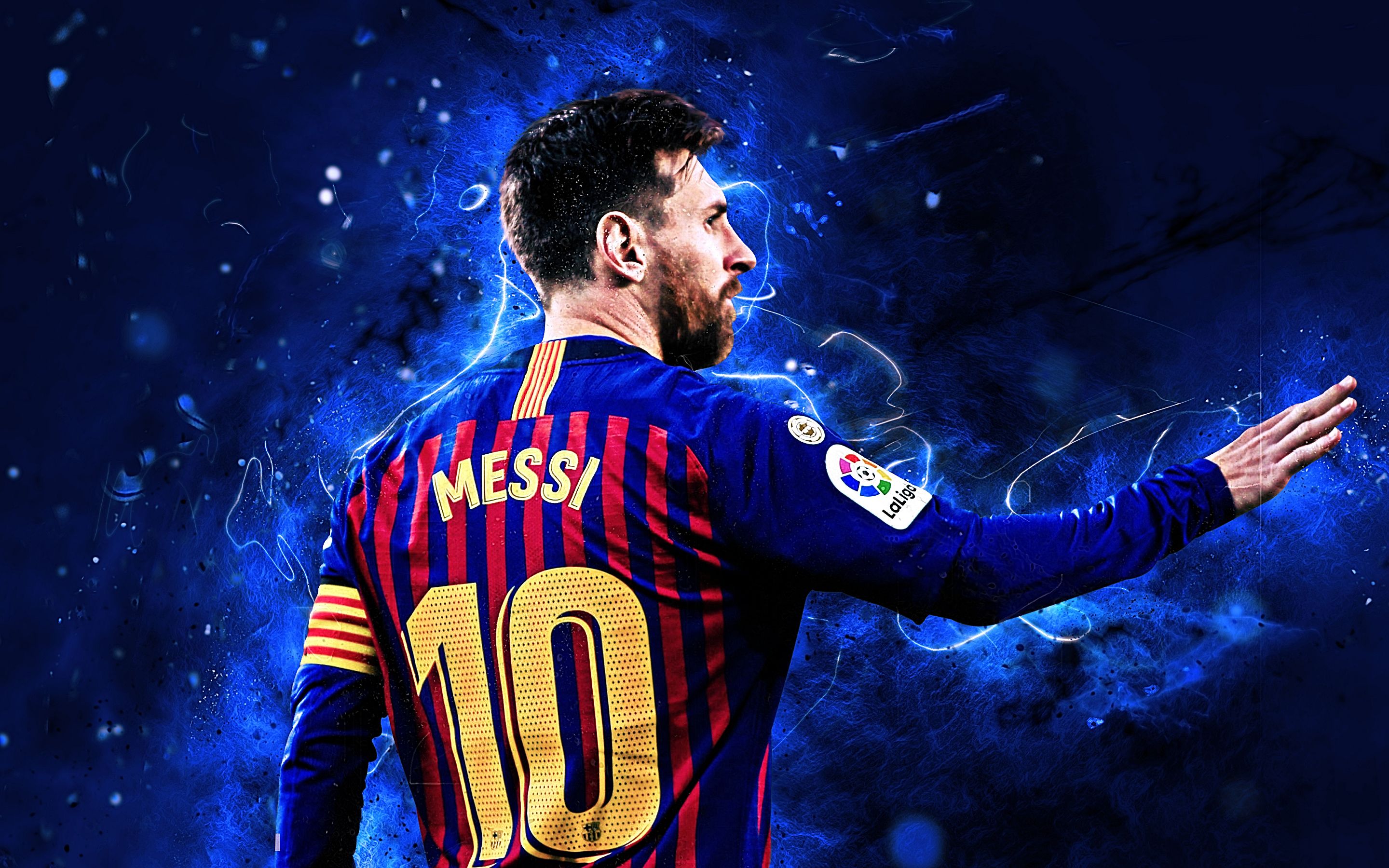 Messi Back Wallpapers - Wallpaper Cave