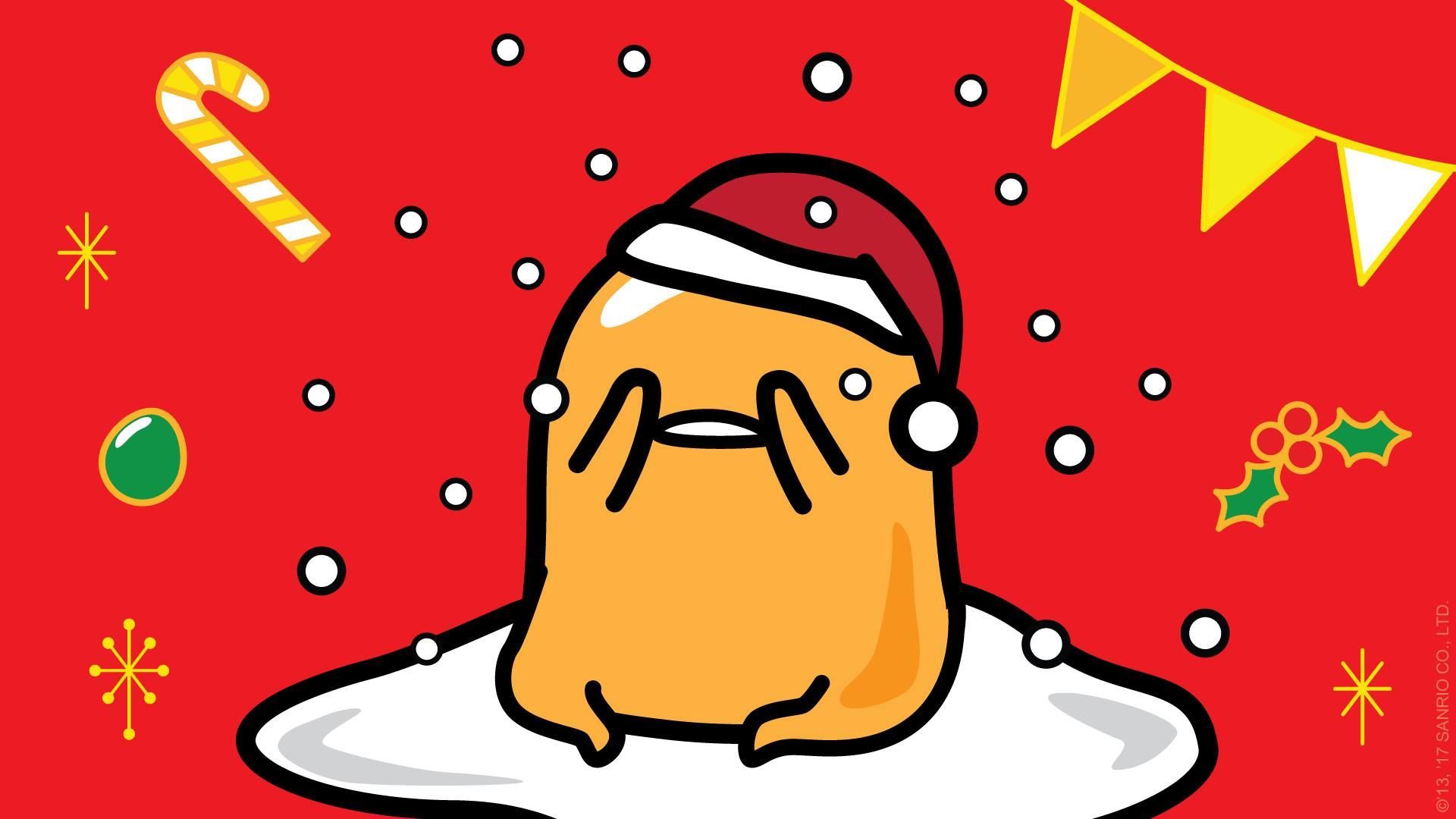 Seasoned Greetings. Kawaii christmas, Gudetama, Cute wallpaper