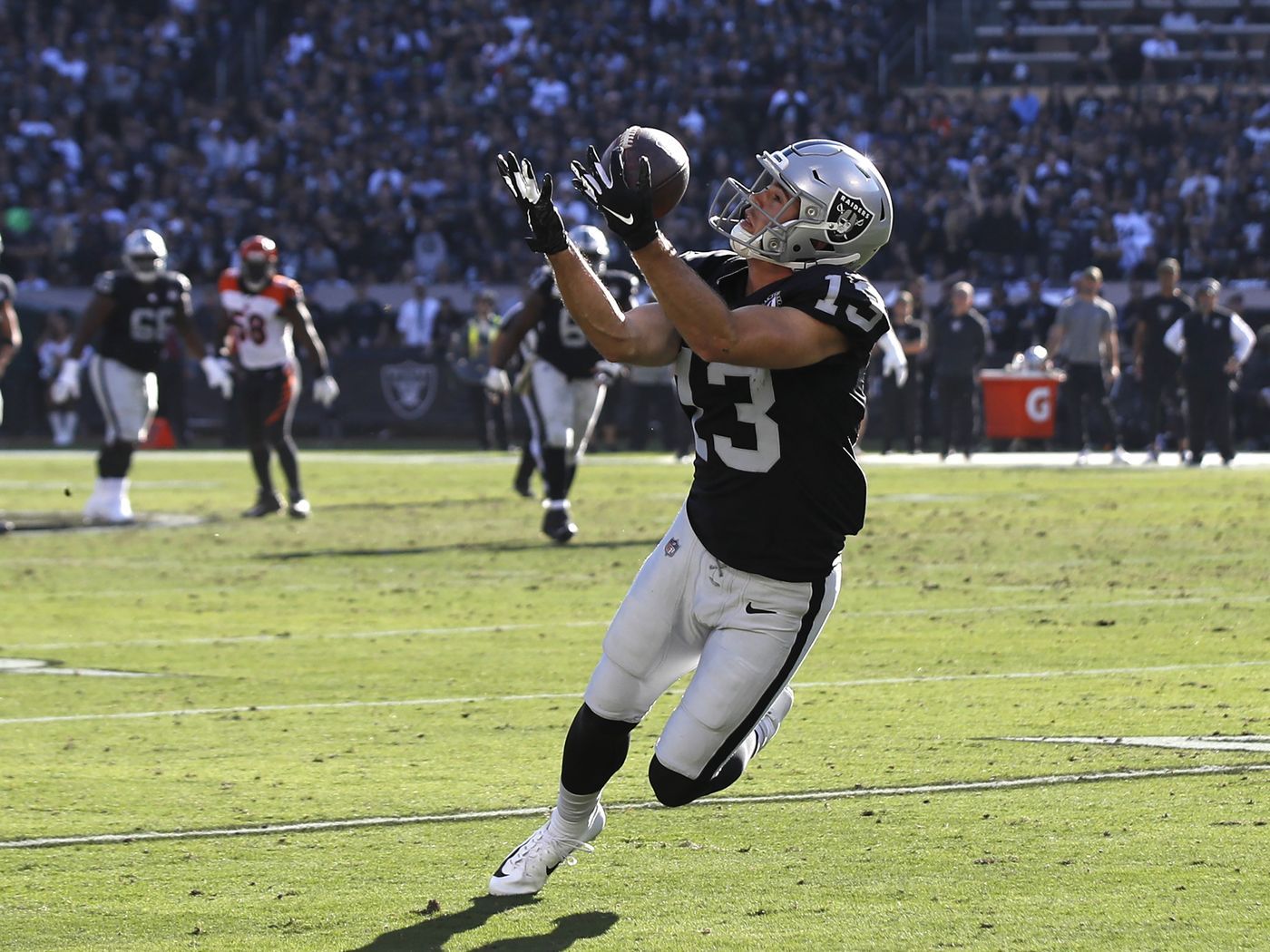 Hunter Renfrow injury: Raiders WR questionable to return with rib injury