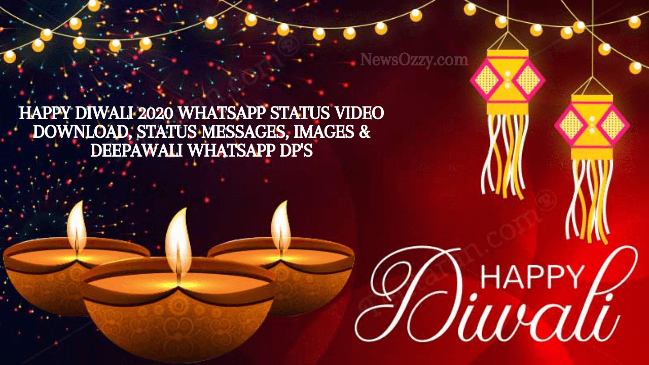 Happy Diwali WhatsApp status video download. Diwali 2020 status image