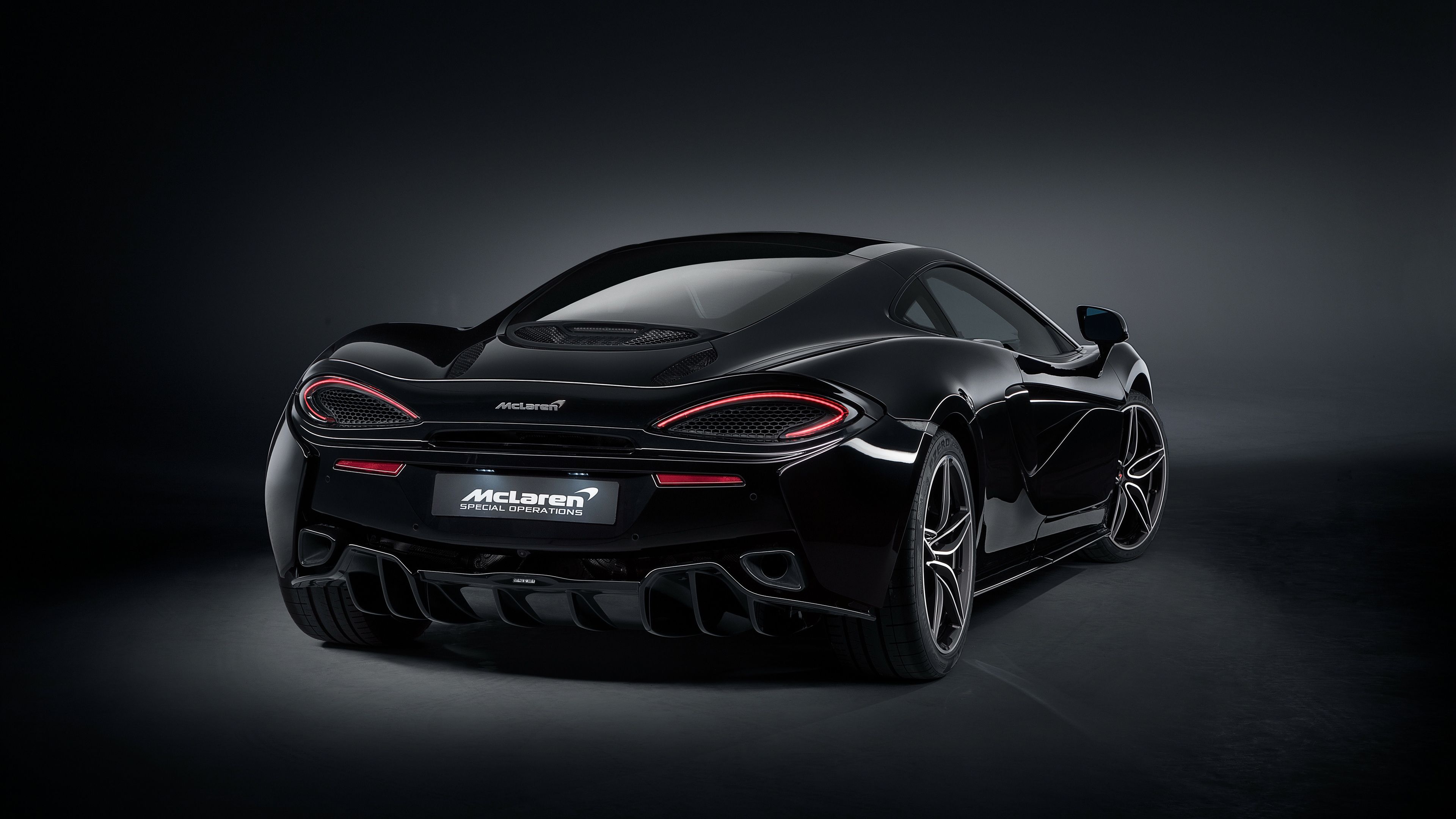 Wallpaper 4k McLaren 570GT MSO Black Collection 2018 Rear 2018 Cars Wallpaper, 4k Wallpaper, Cars Wallpaper, Hd Wallpaper, Mclaren 570gt Wallpaper, Mclaren Wallpaper