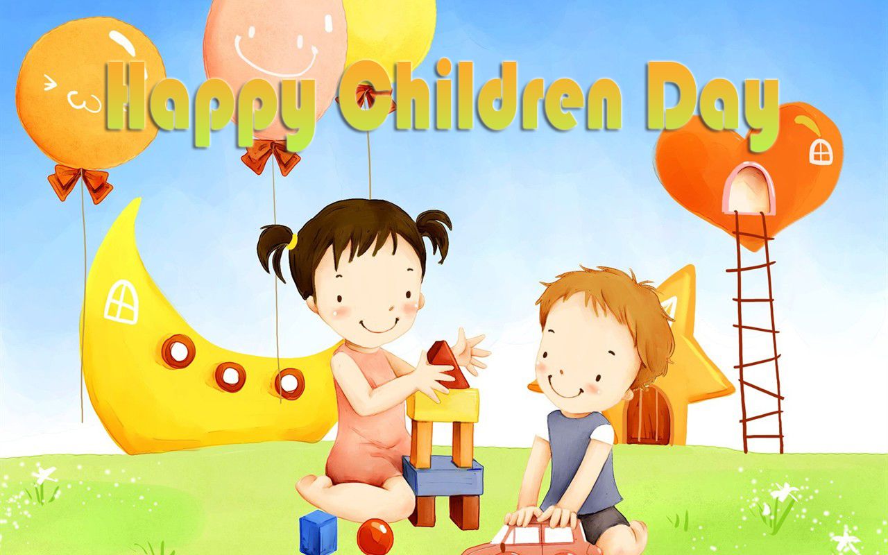 Happy Children's Day Greetings and Wallpaper, Retina
