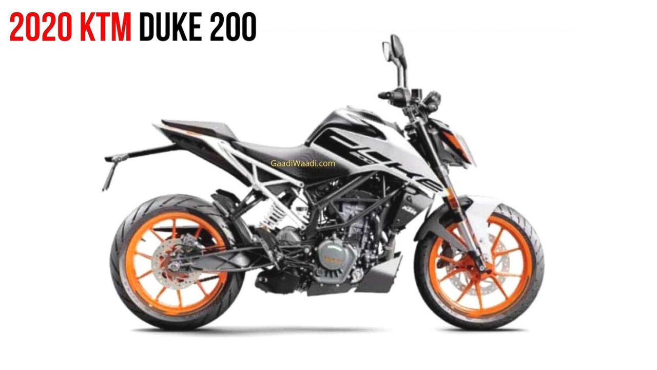 BSVI 2020 KTM Duke 200 Image Leaked Ahead Of Official Launch