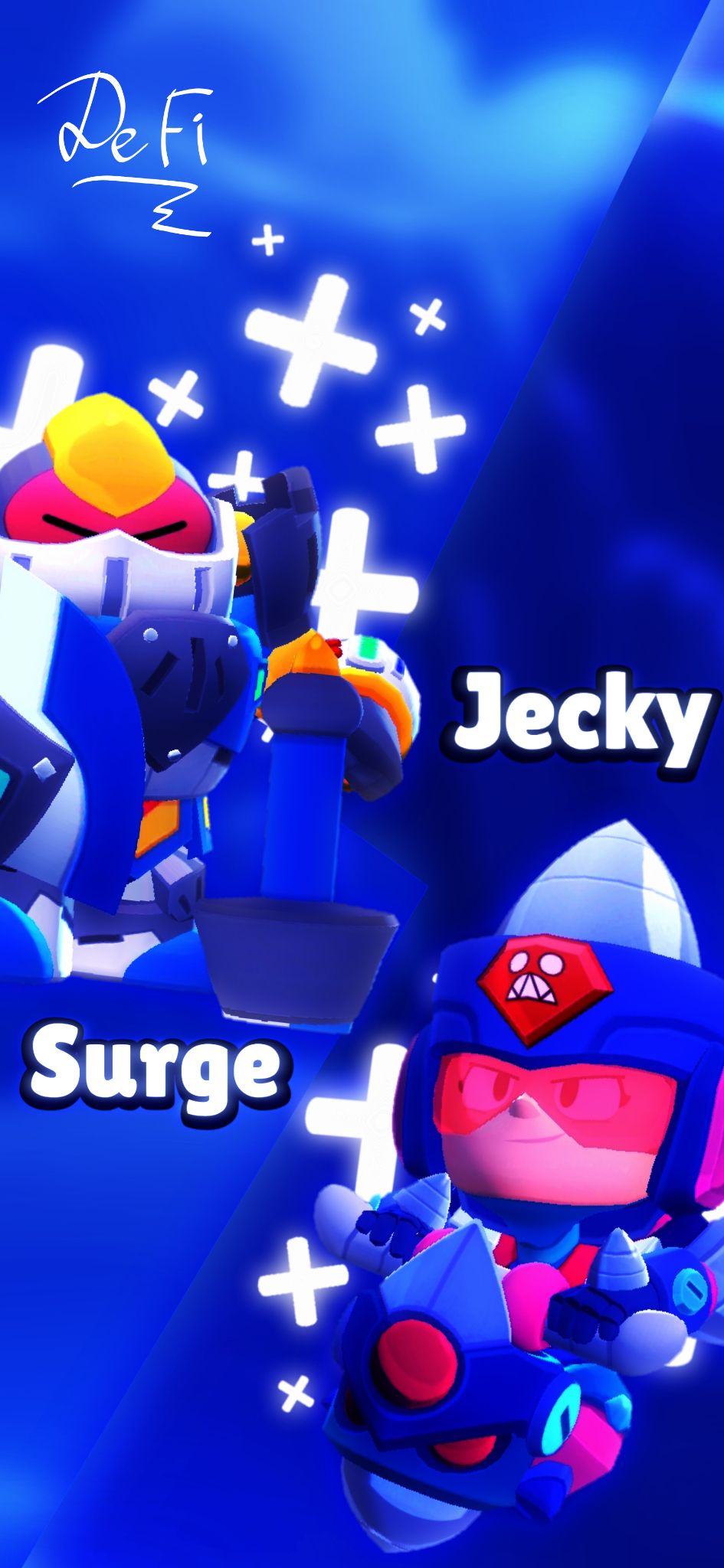Surge VS Jecky Wallpaper (by DeFi)