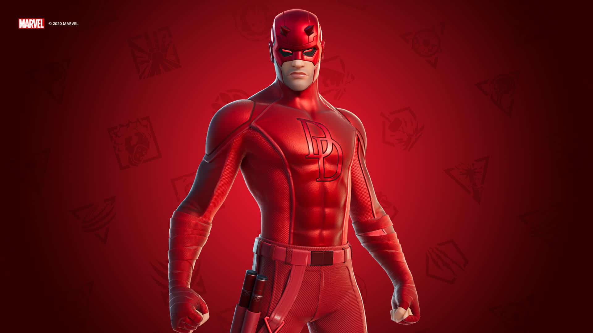 Fortnite Free Daredevil Skin Cup and Marvel Knockout Super Series