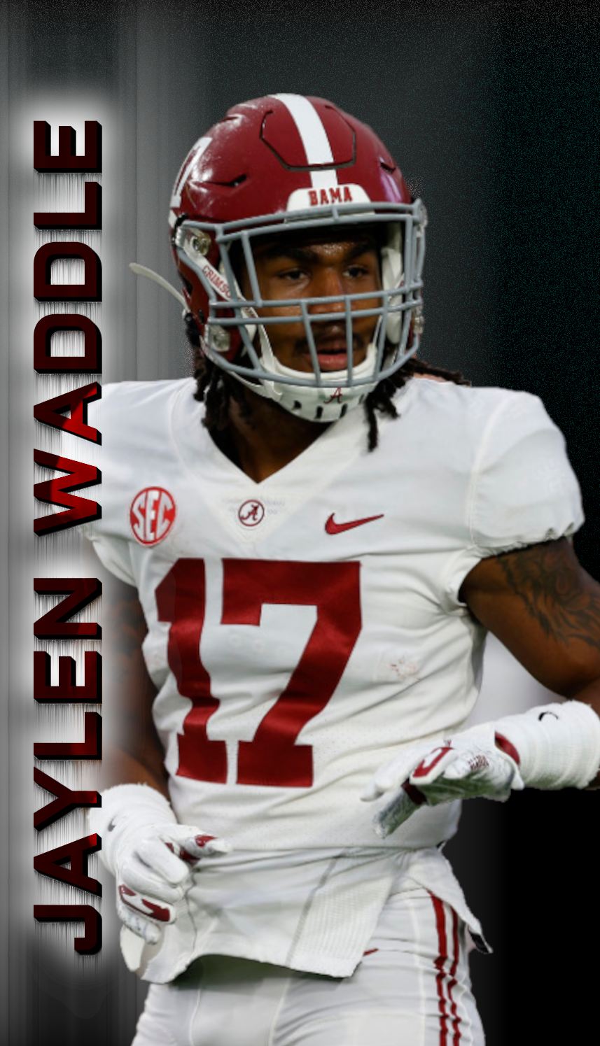 Jaylen Waddle. Alabama football team, Alabama football, Bama football