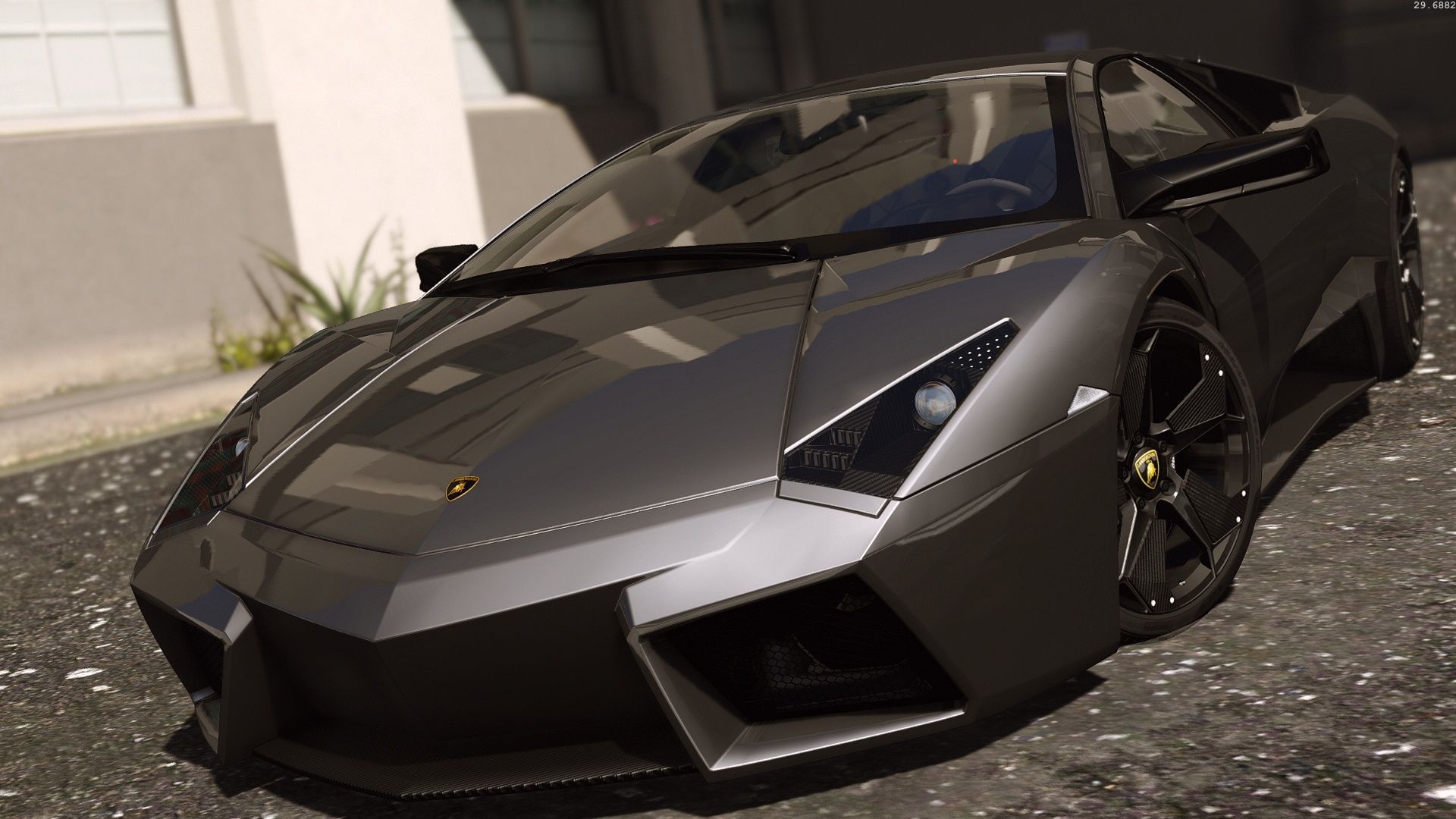 Lamborghini Reventon GTA V + 3D model HQ + textures