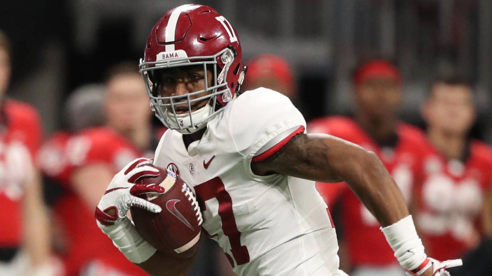 Watch: Down 10 Bama's Jaylen Waddle Has 77 Yard Punt Return TD Vs. LSU