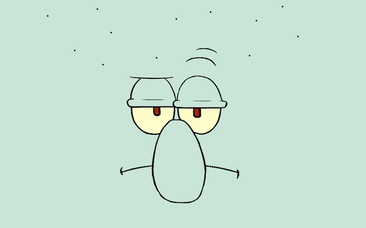 Squidward. Cute laptop wallpaper, Spongebob wallpaper, Computer wallpaper desktop wallpaper