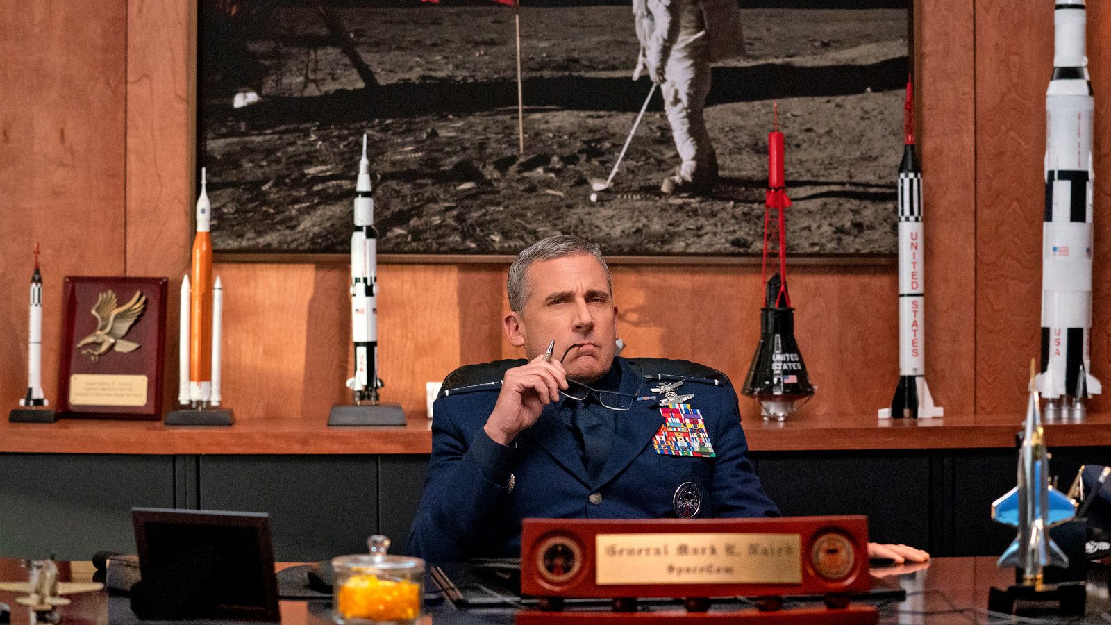 Space Force' Review: Steve Carell, in a Familiar Orbit on Netflix