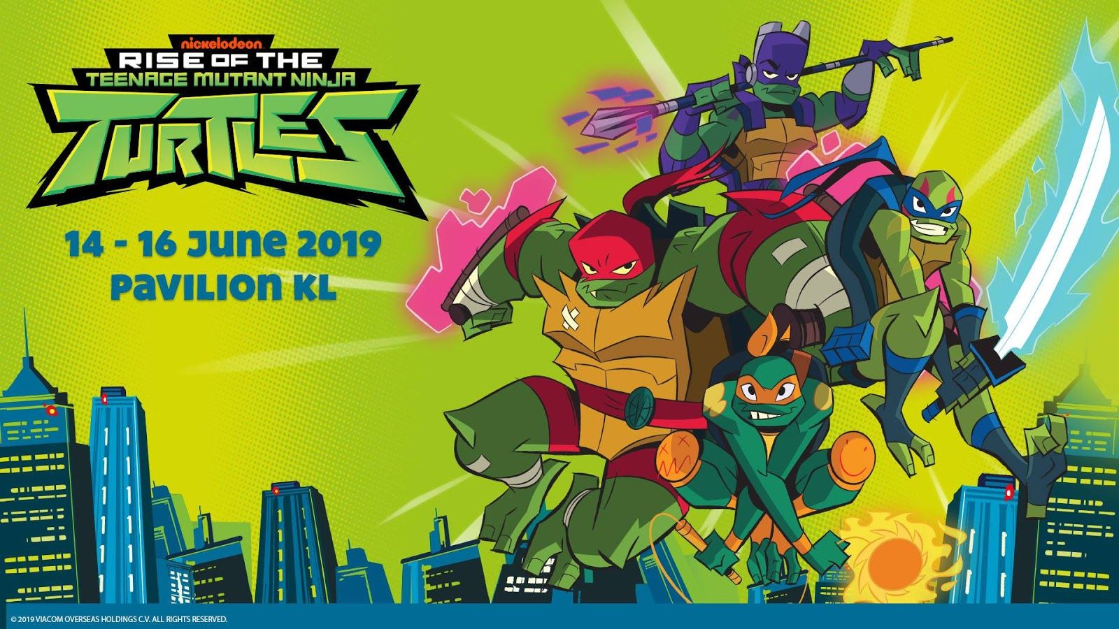 NickALive!: The Teenage Mutant Ninja Turtles to Invade Pavilion KL in Malaysia This Raya