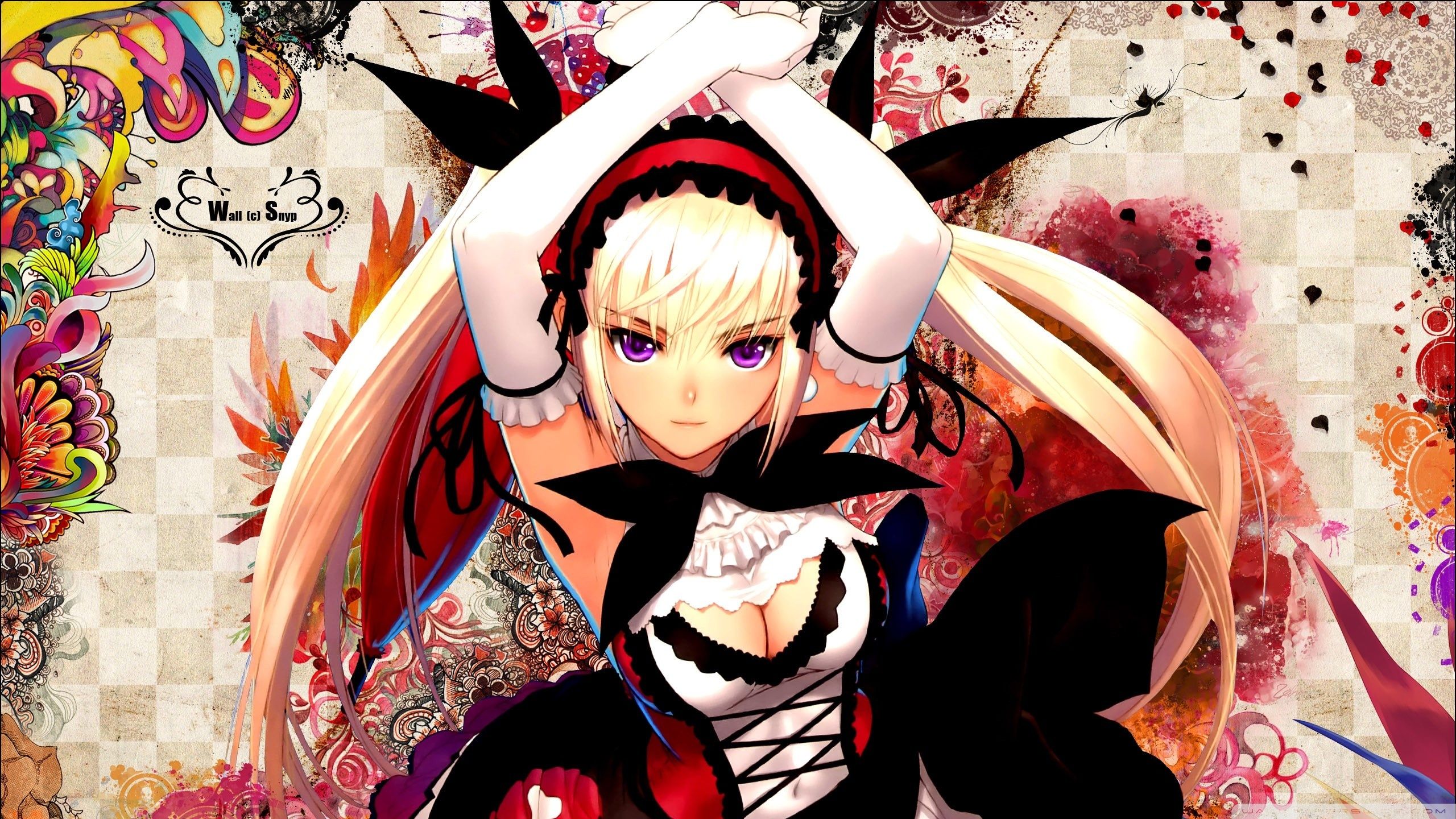 Manga Girl Ultra HD Desktop Background Wallpaper for 4K UHD TV, Tablet