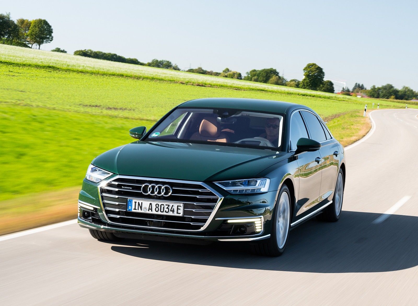 Audi A8 L 60 TFSI E Quattro Wallpaper (HD Image)