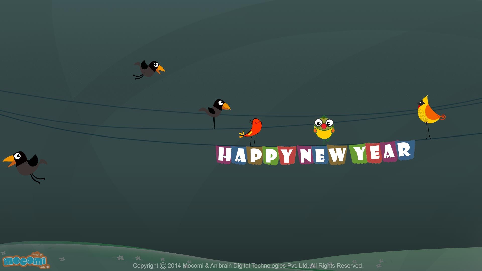 Happy New Year Desktop Background