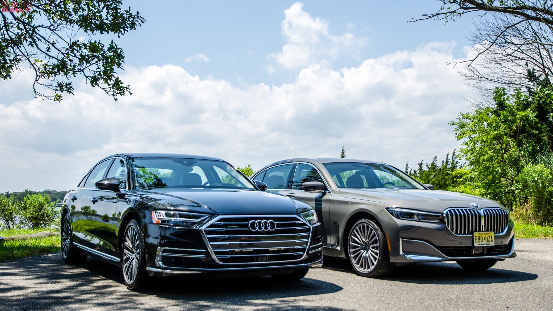 VIDEO REVIEW: 2019 BMW 750i vs 2019 Audi A8L - Luxury Face Off