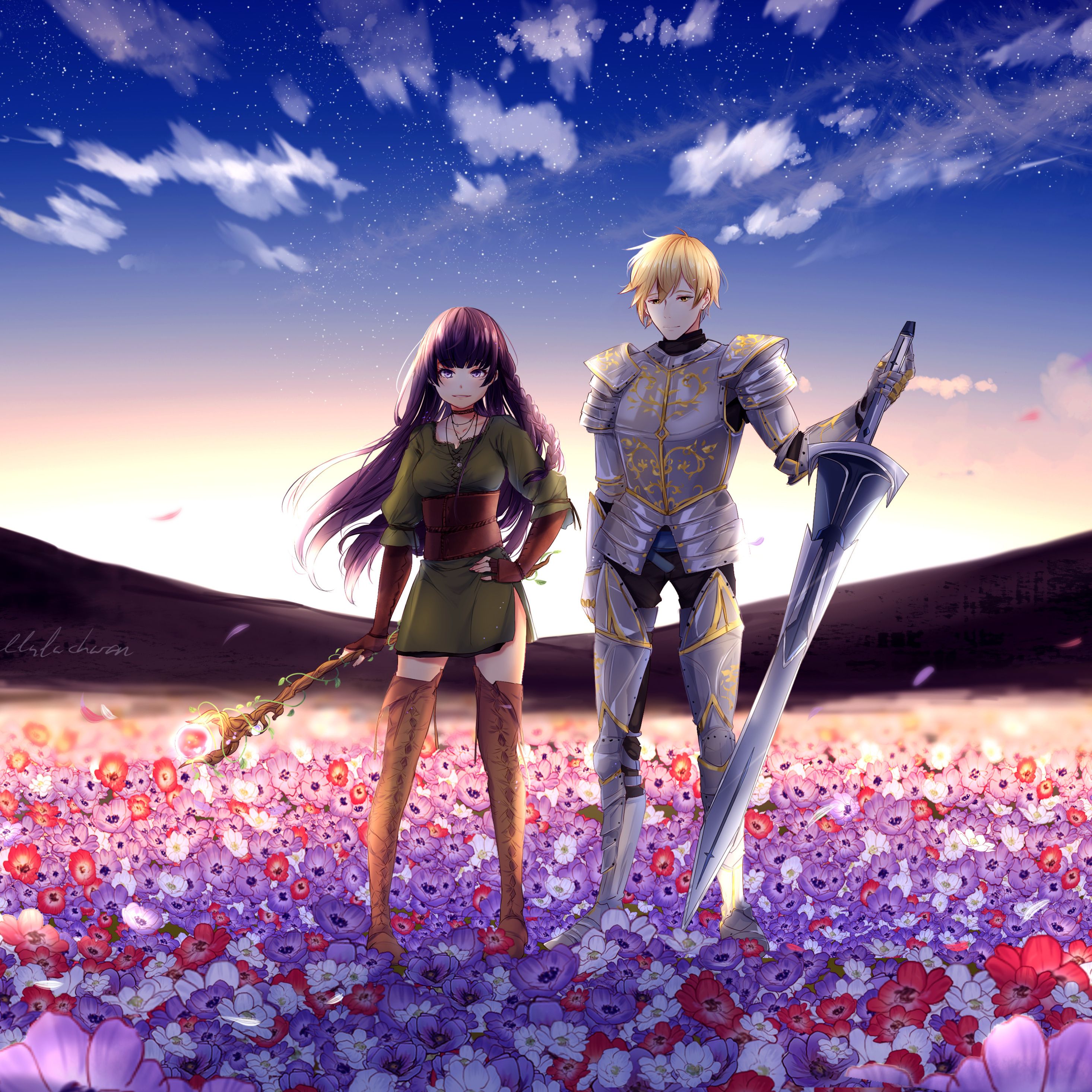 Manga And Anime iPad Pro Retina Display HD 4k Wallpaper, Image, Background, Photo and Picture