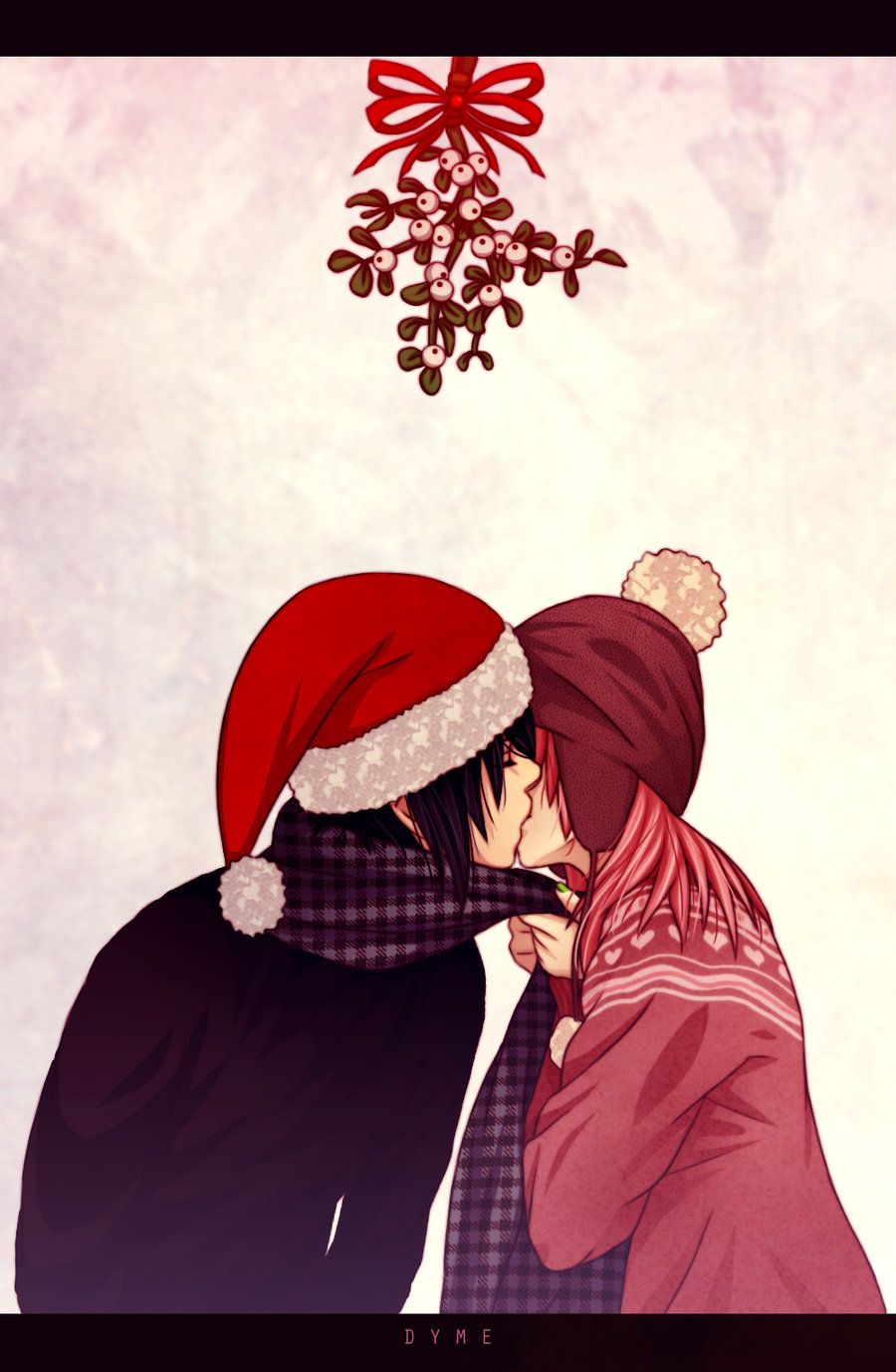 Christmas Hat Anime Image Board