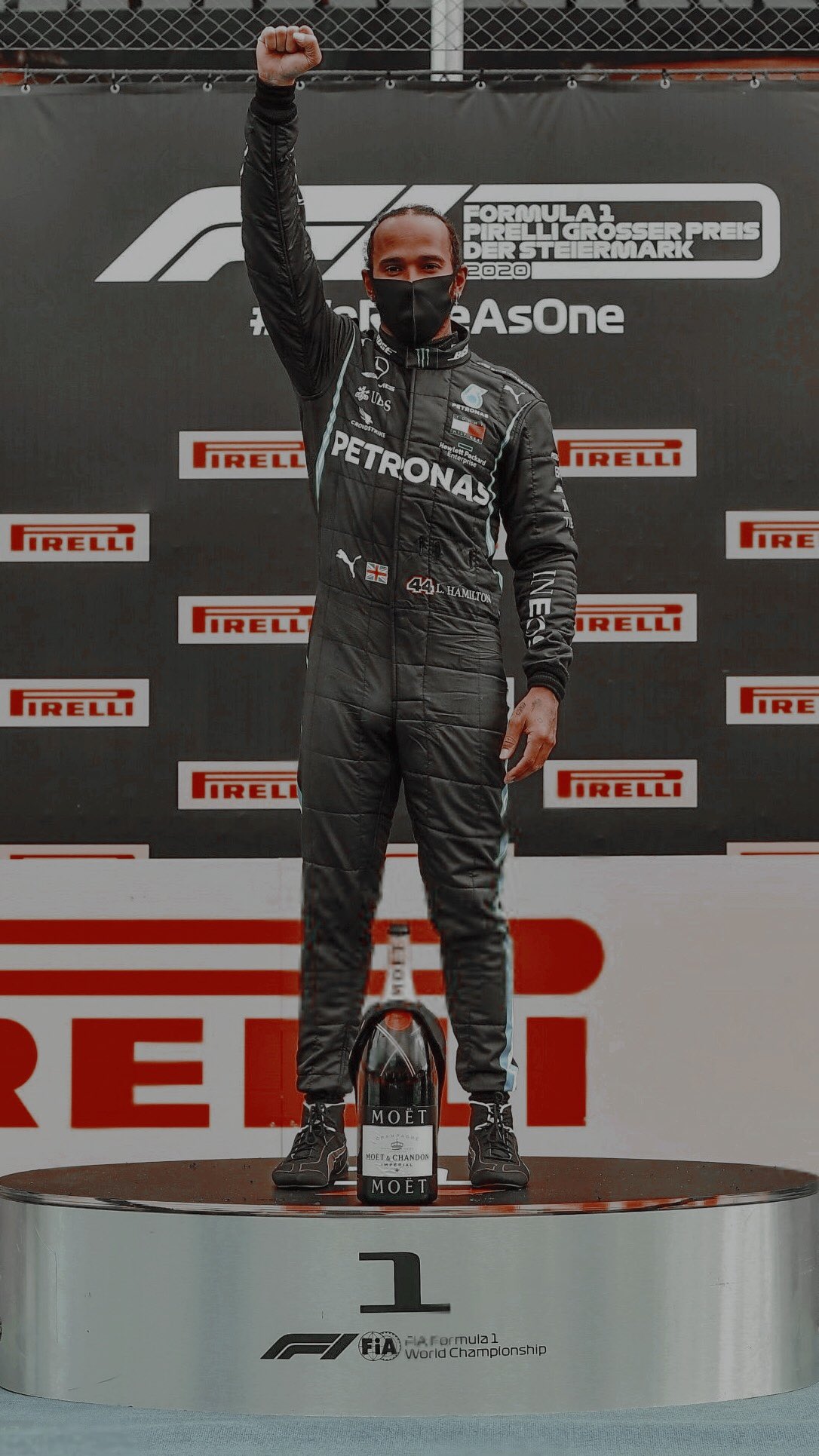 Lewis Hamilton F1 Championship 2020 wallpaper