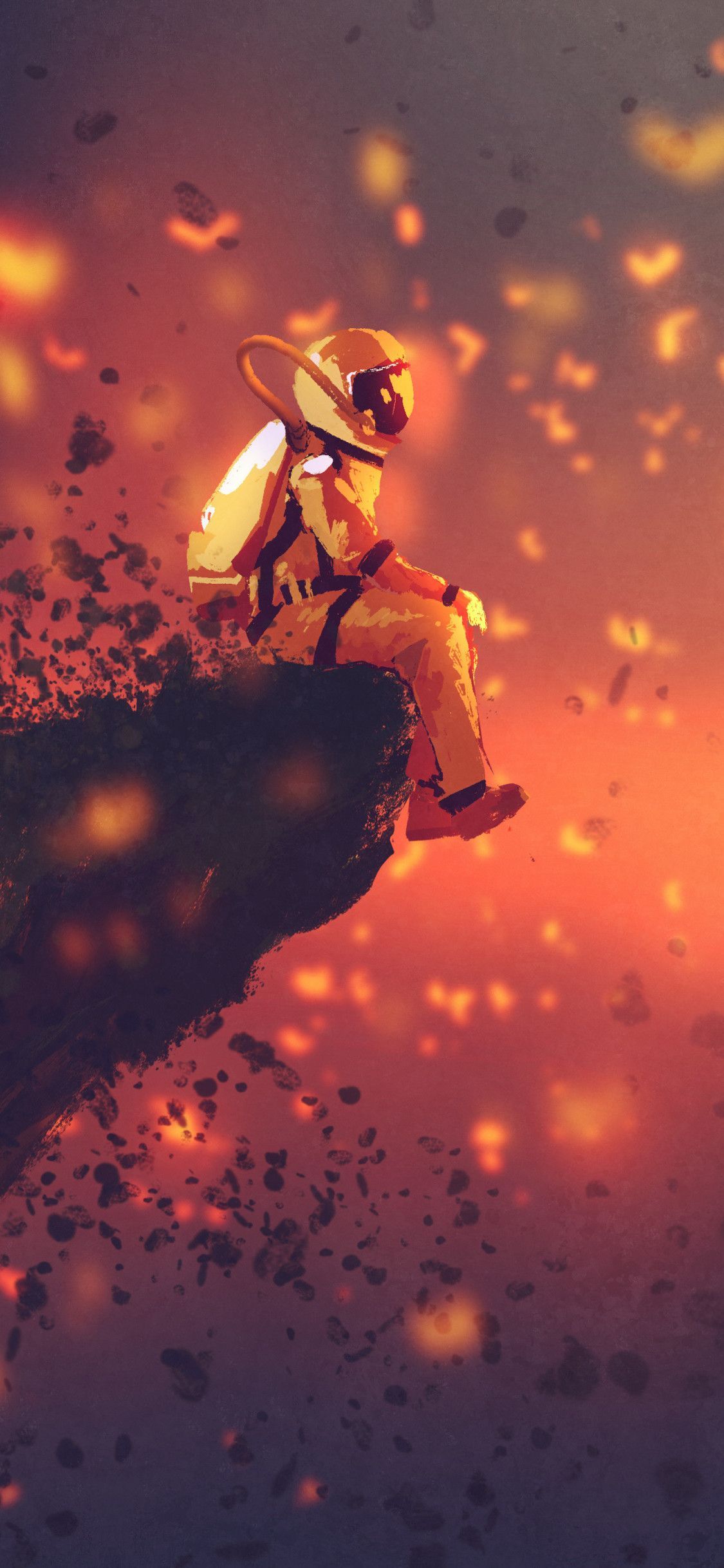 Astronaut Wallpaper iPhone X