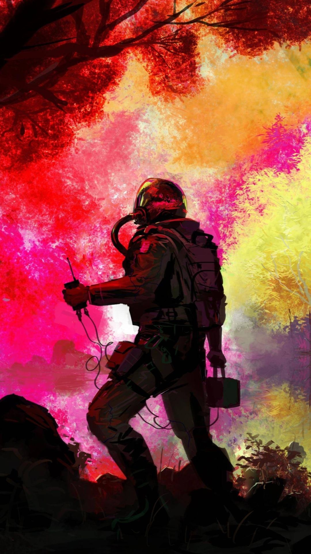 Astronaut iPhone Background HD