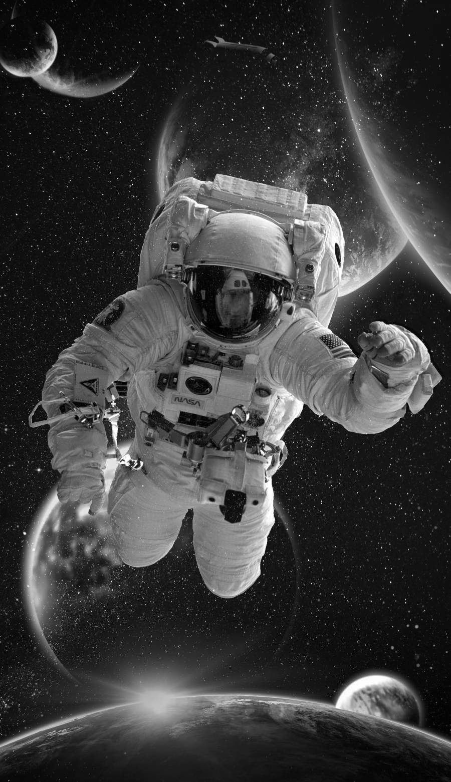 Space Astronaut iPhone Wallpaper Wallpaper, iPhone Wallpaper