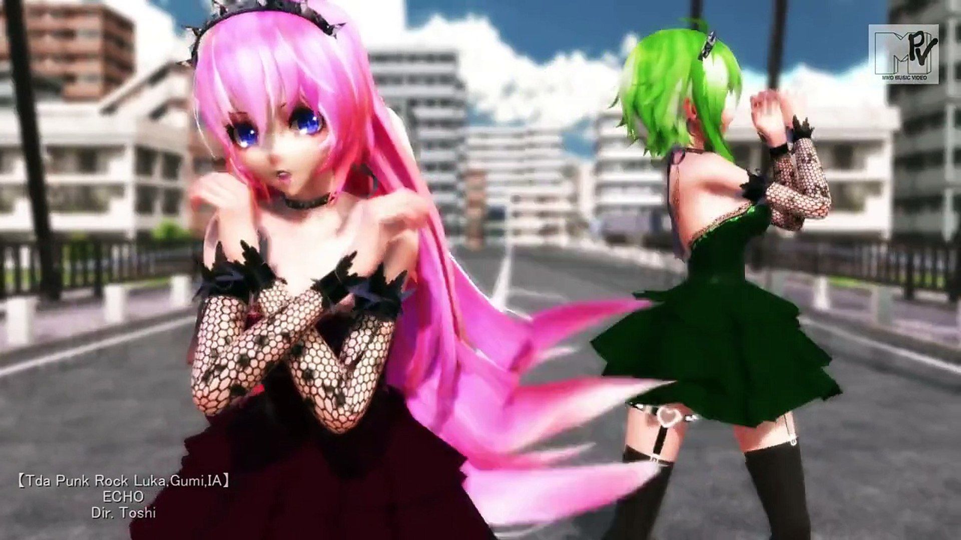 Tda Punk Rock Luka, Gumi, IA】ECHO