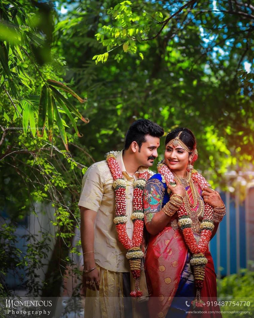 Vijay Tv Fame Nandhini Myna And Yogesh Marriage Photo