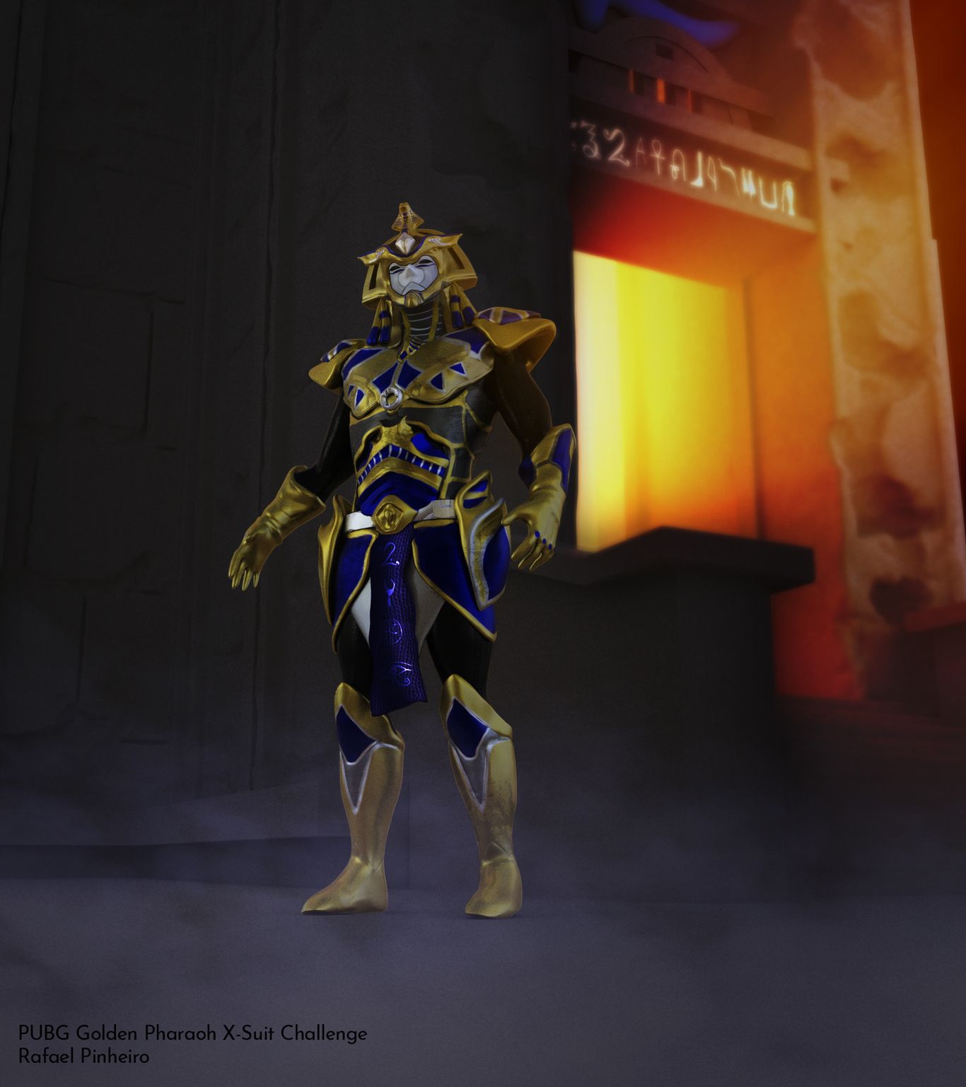 Golden Pharaoh X Suit PUBG