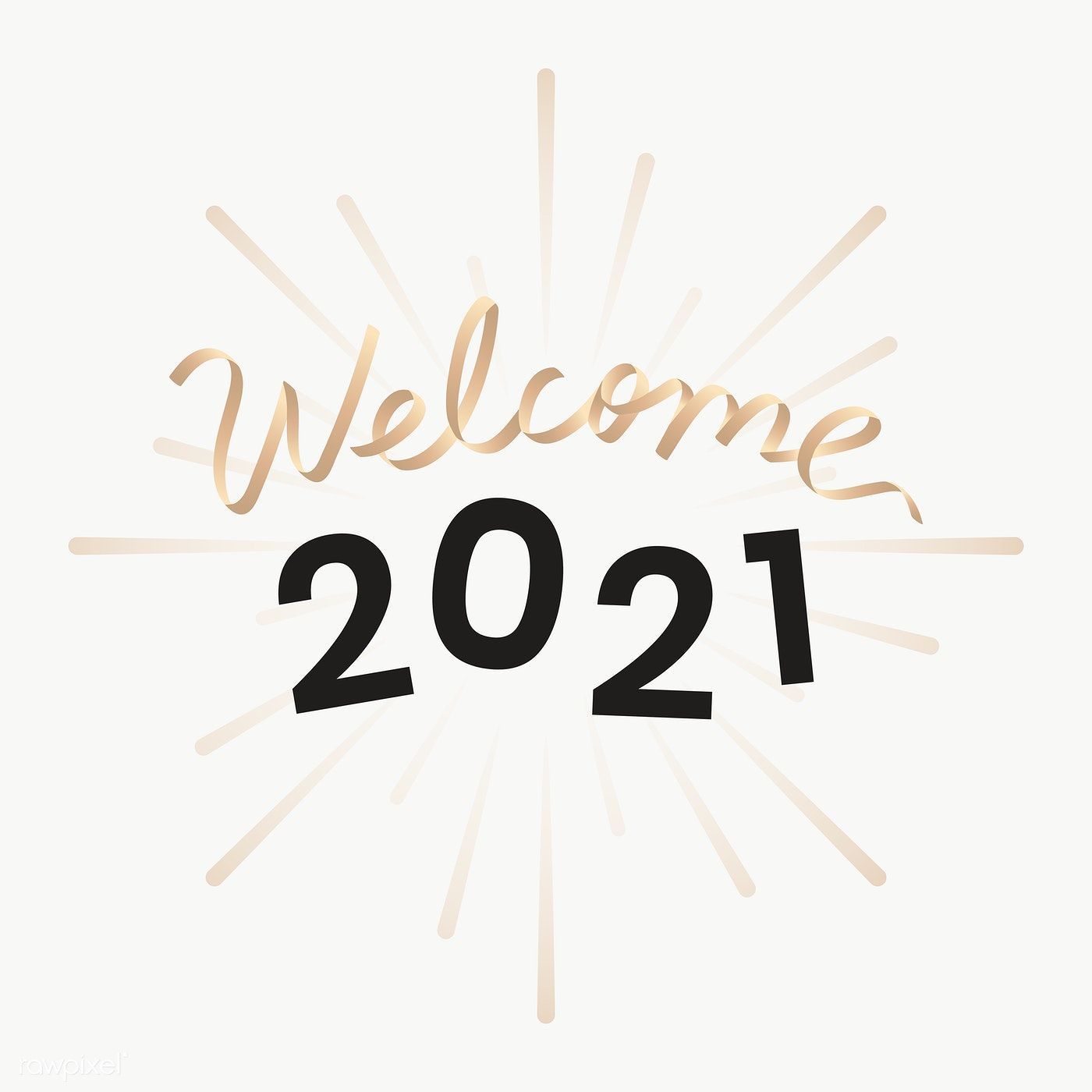 Golden welcome 2021 transparent png. free image / NingZk V. Stock image free, Image fun, Sale poster