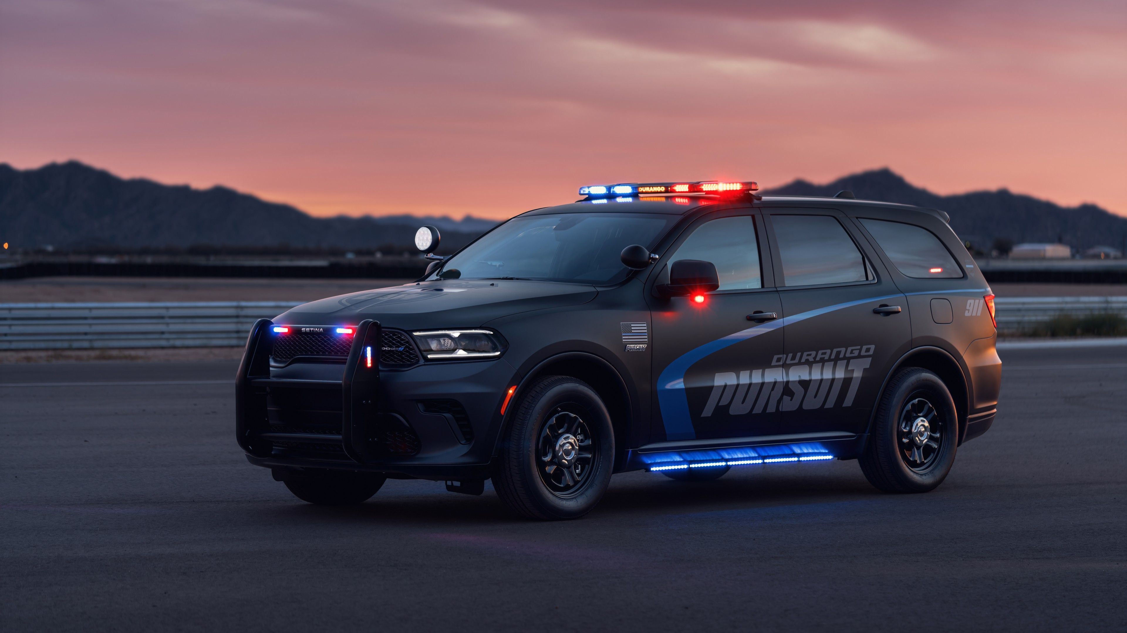 Dodge Durango Pursuit 4K Wallpaper, Police Cars, 2021, 5K, 8K, Cars