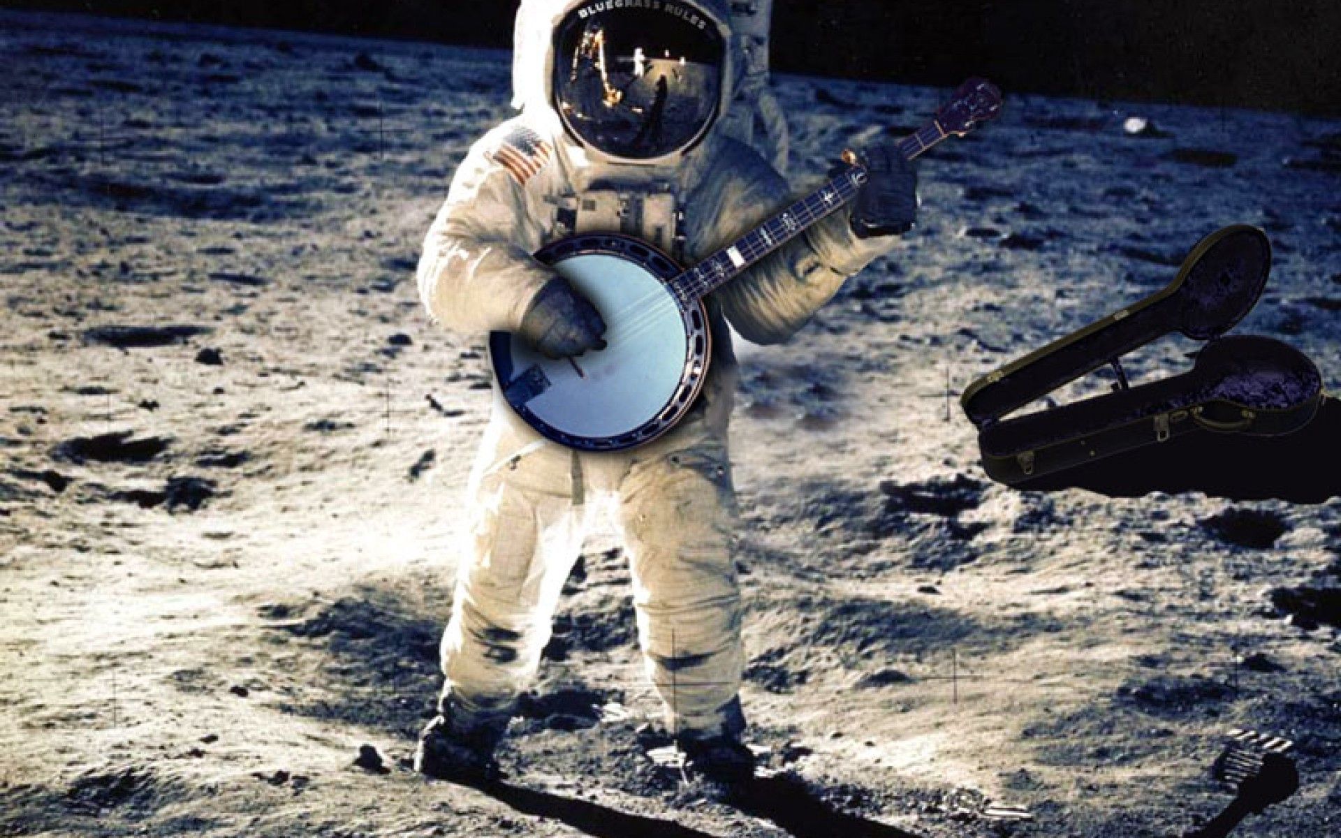 Astronaut Wallpaper High Quality Resolution. Banjo, Banjo music, Astronaut