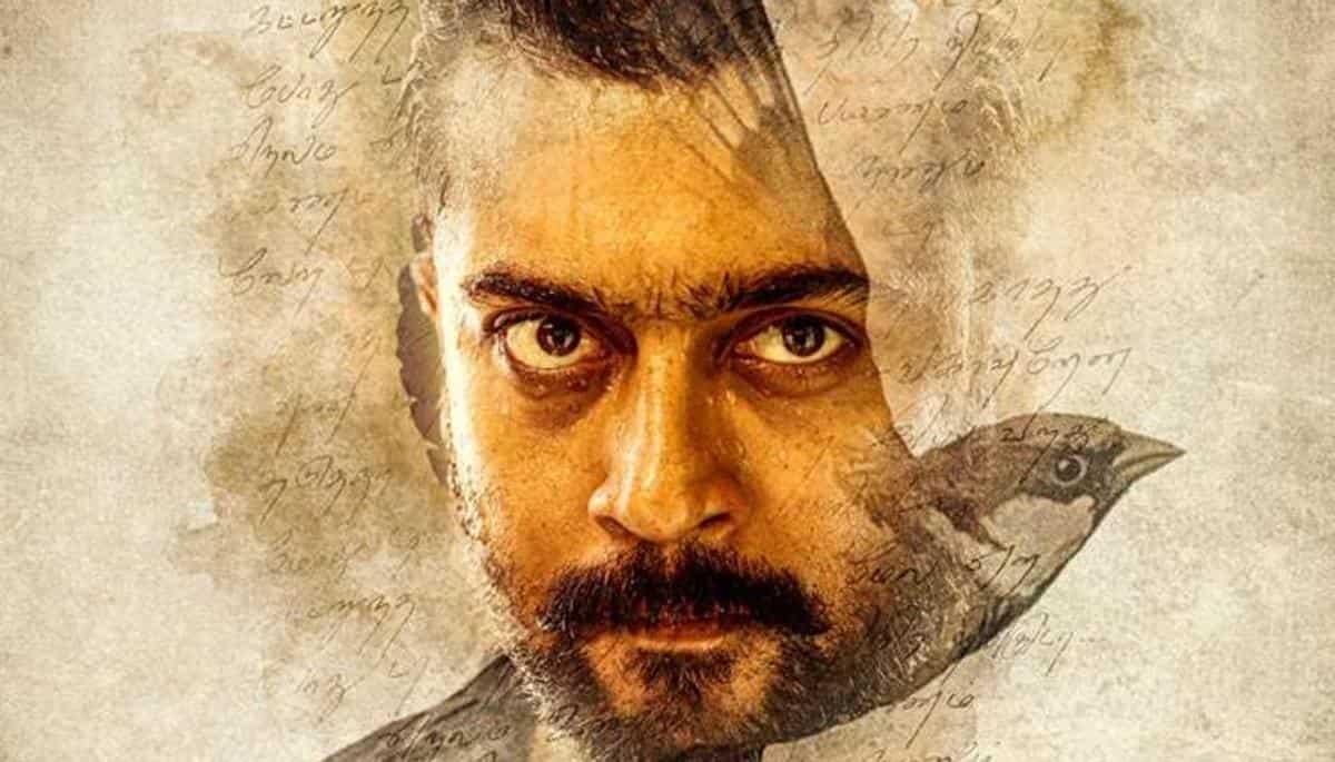 Soorarai Pottru second look: Suriya looks fiery in new poster