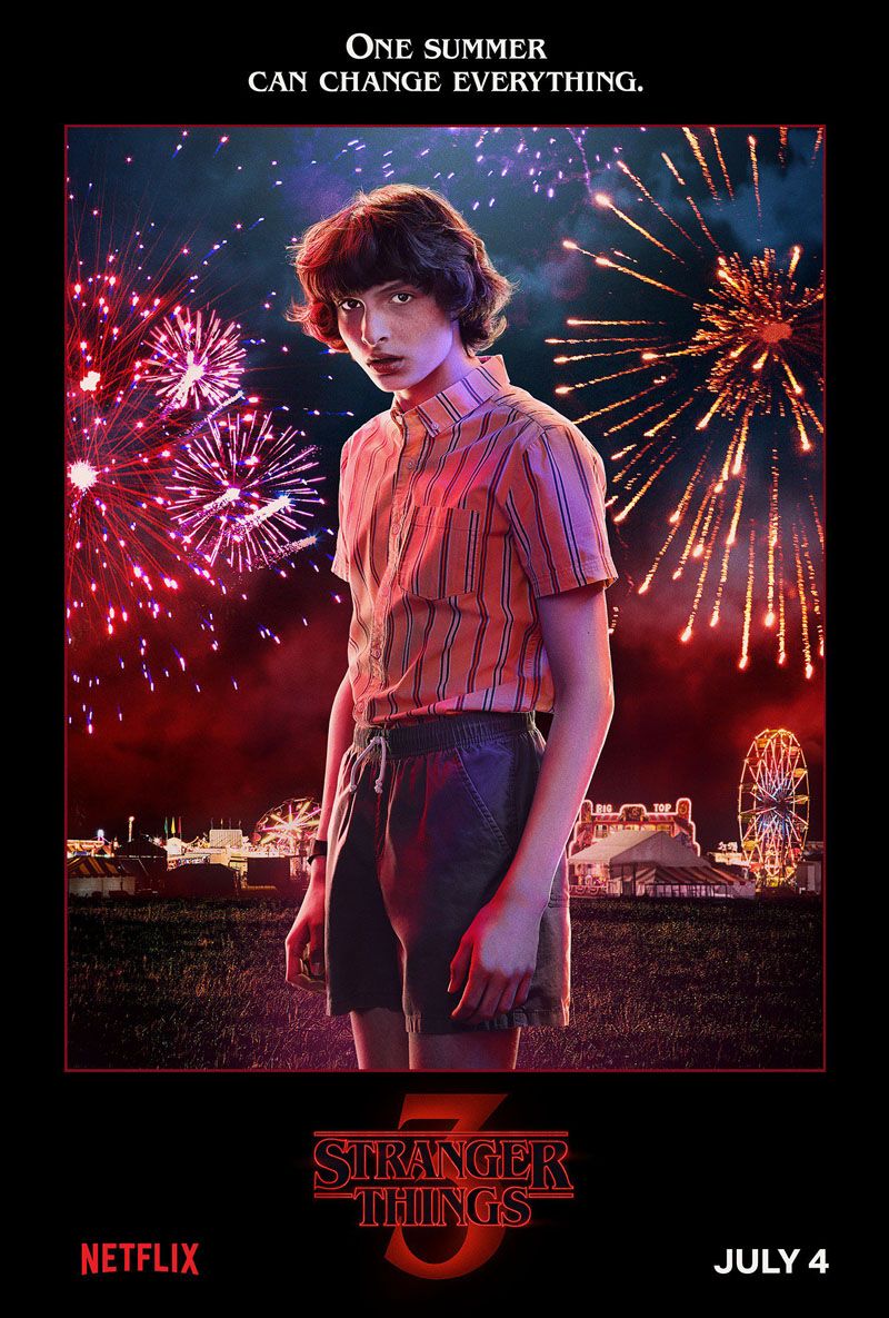 STRANGER THINGS 3 Summer in Hawkins Clip and Character Posters Have Been Released