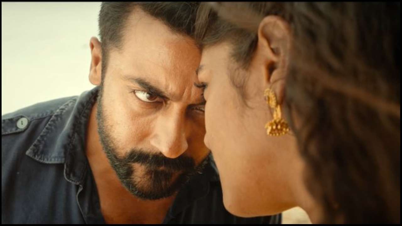 Suriya unveils 'Soorarai Pottru' song 'Veyyon Silli' on flight with 100 children, here's how he picked them