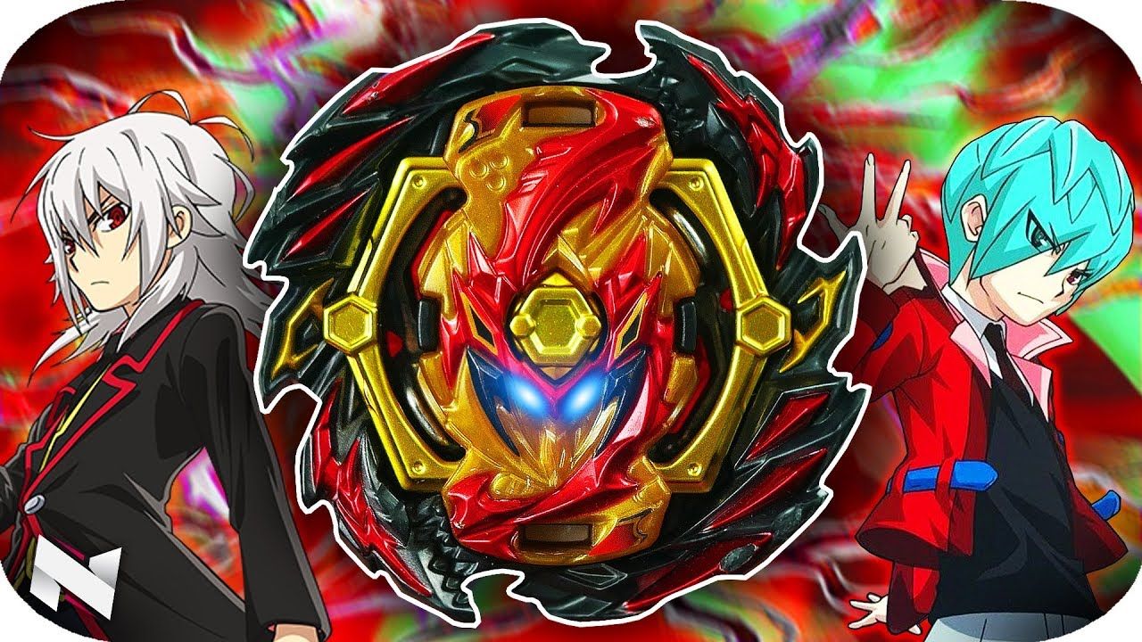 CHAOS FUSION!! Venom Spriggan!!.. Shu + Delta.. Beyblade Burst GT Rise