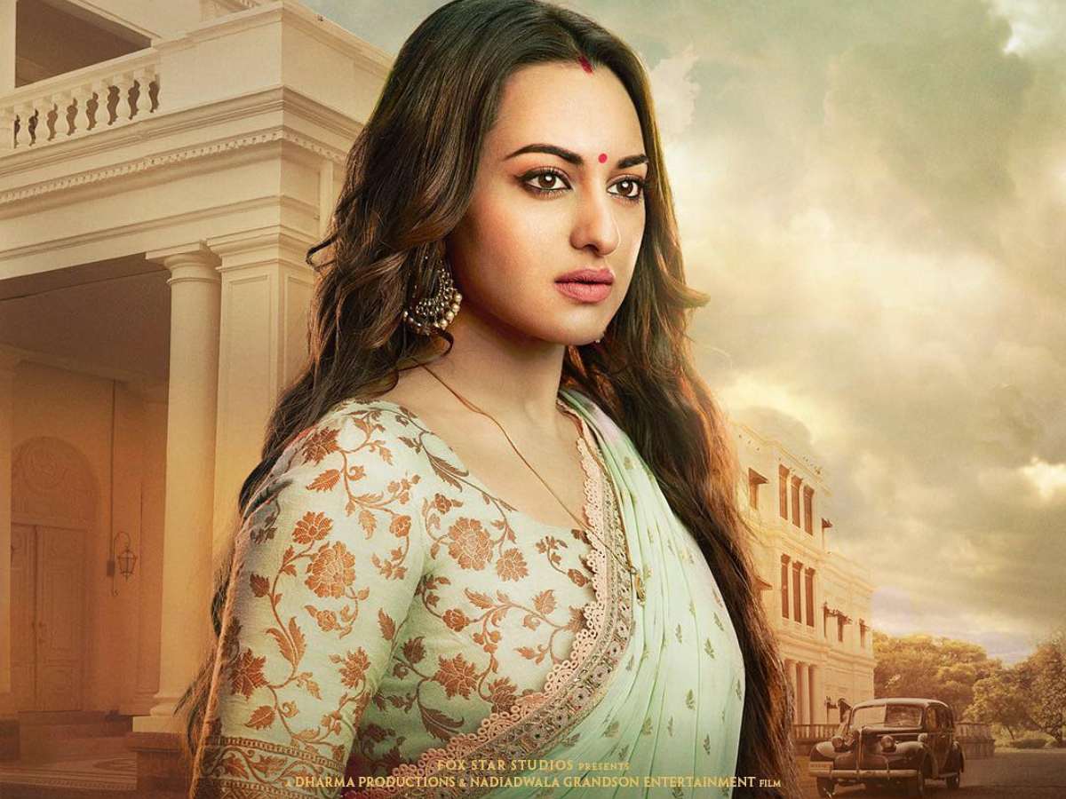 Kalank' new poster: Sonakshi Sinha as Satya Chaudhry has all the beauty imbibed in her eyes. Hindi Movie News of India
